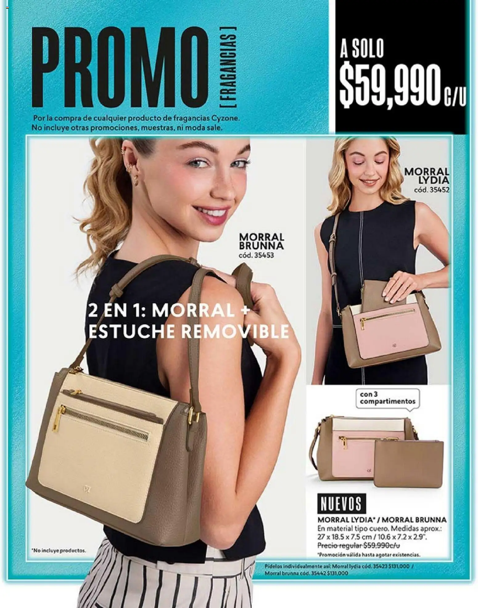 CyZone revista - valida desde el 01.03.2026 | Página: 25 | Productos: Estuche, Morral