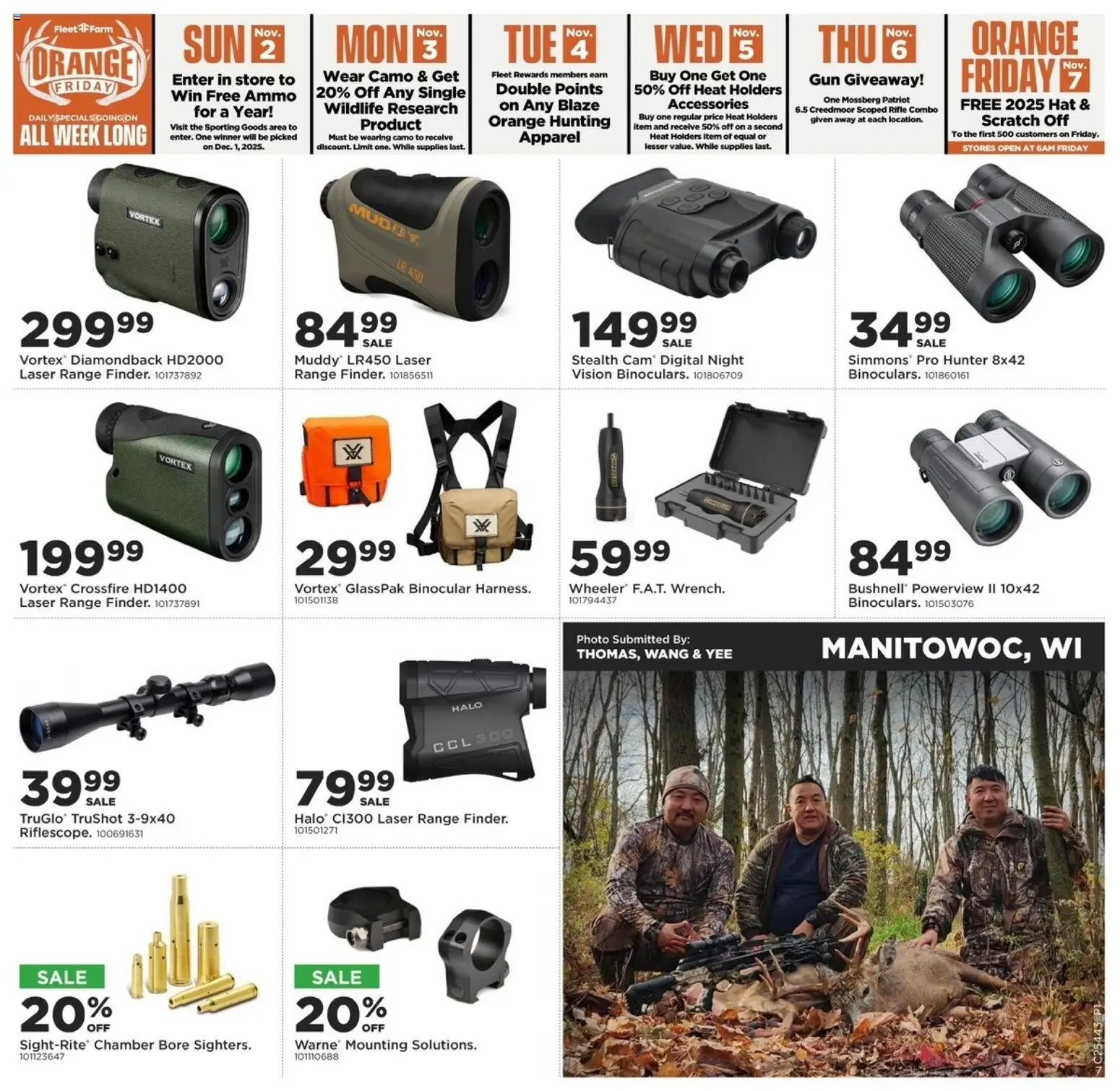 Mills Fleet Farm Hunt Week Rapid City - valid from 30.10.2025 | Page: 7 | Products: Hat, Gun, Ammo, Rifle
