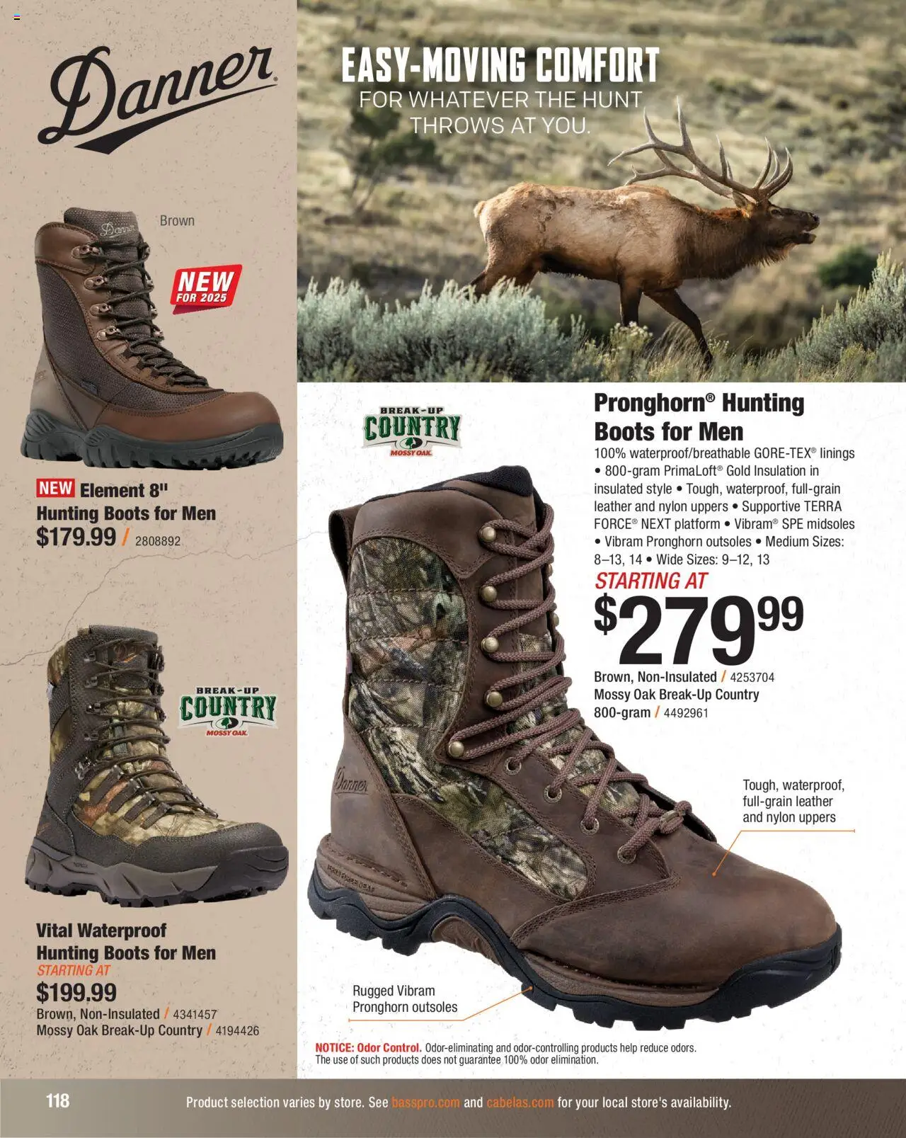 Cabela's Hunting Master 25 - valid from 11.08.2025 | Page: 118 | Products: Hunting Boots, Boots