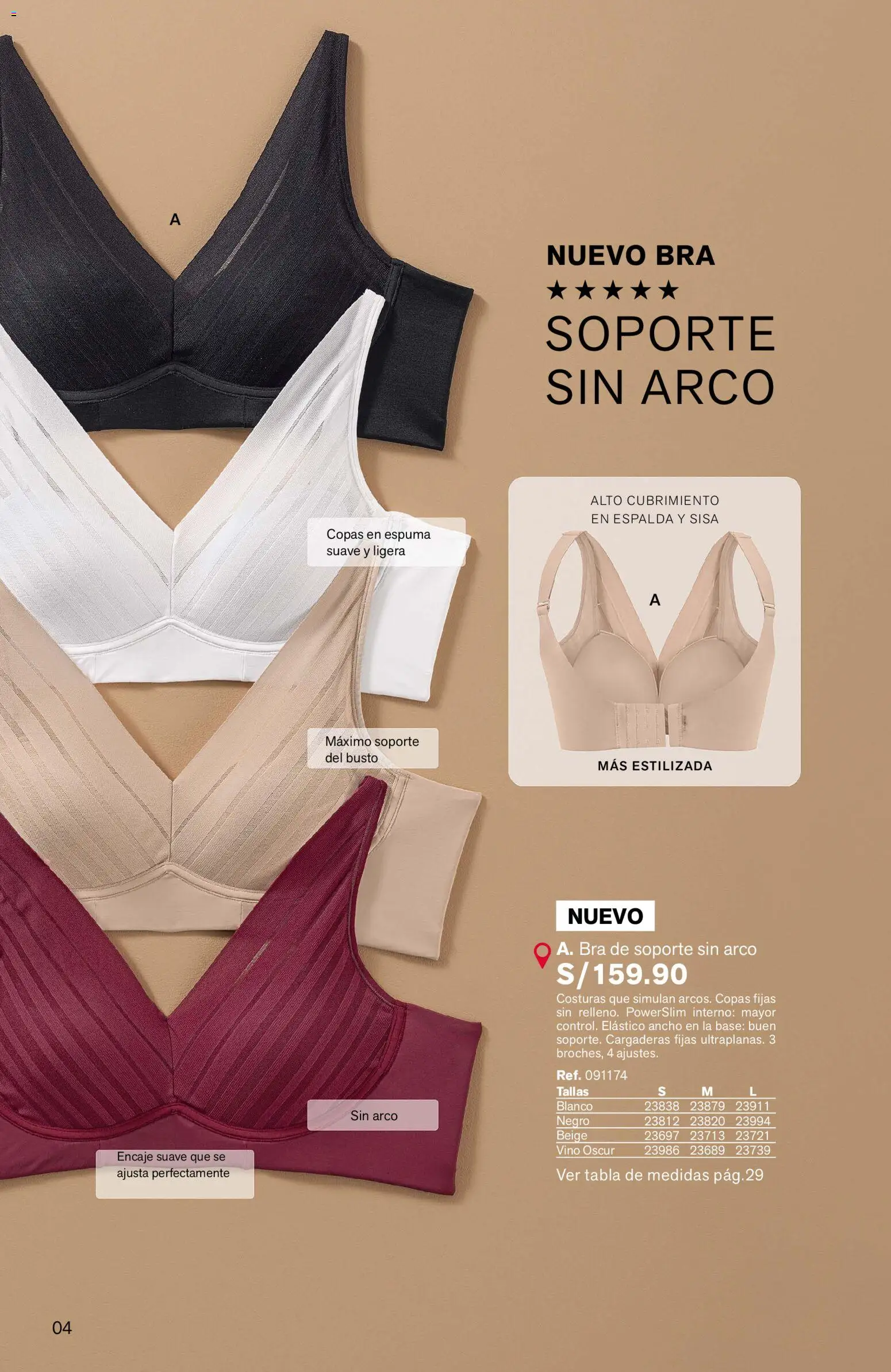 Catálogo Leonisa válido desde 07.04.2026 | Página: 4 | Productos: Vino