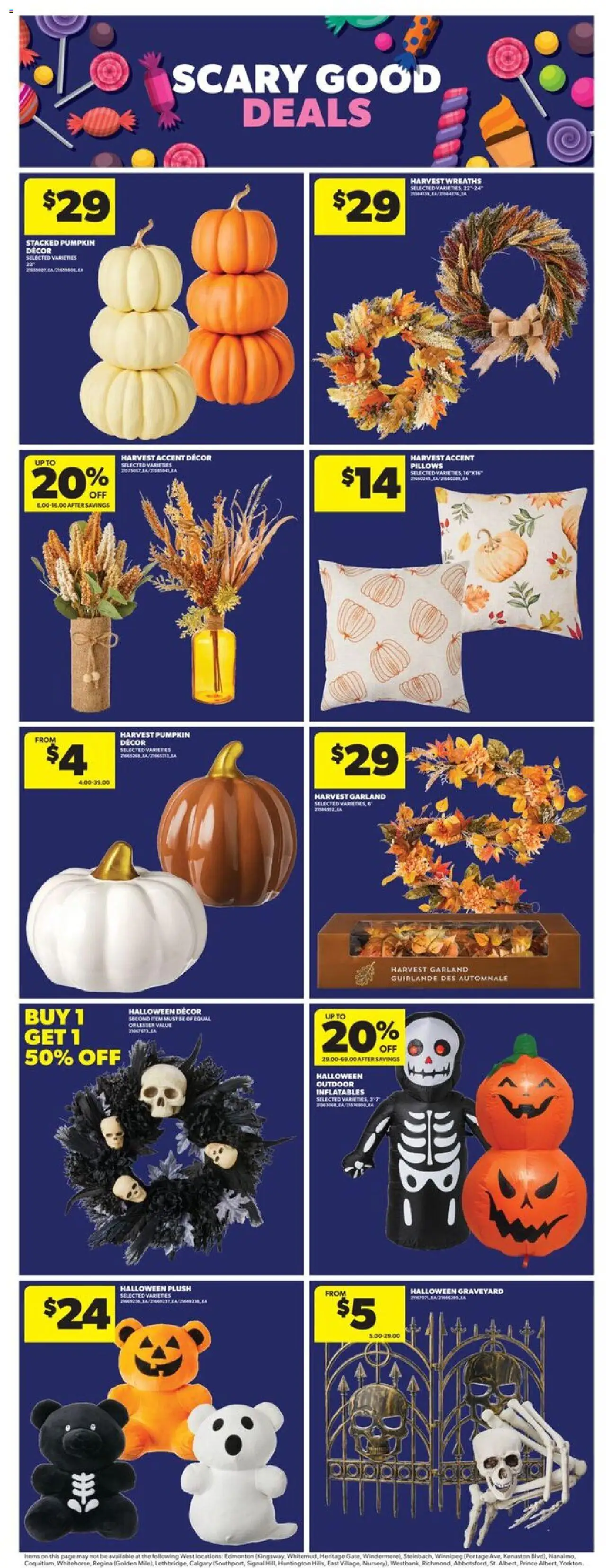 Real Canadian Superstore flyer valid from 18.09.2025 | Page: 35 | Products: Pumpkin