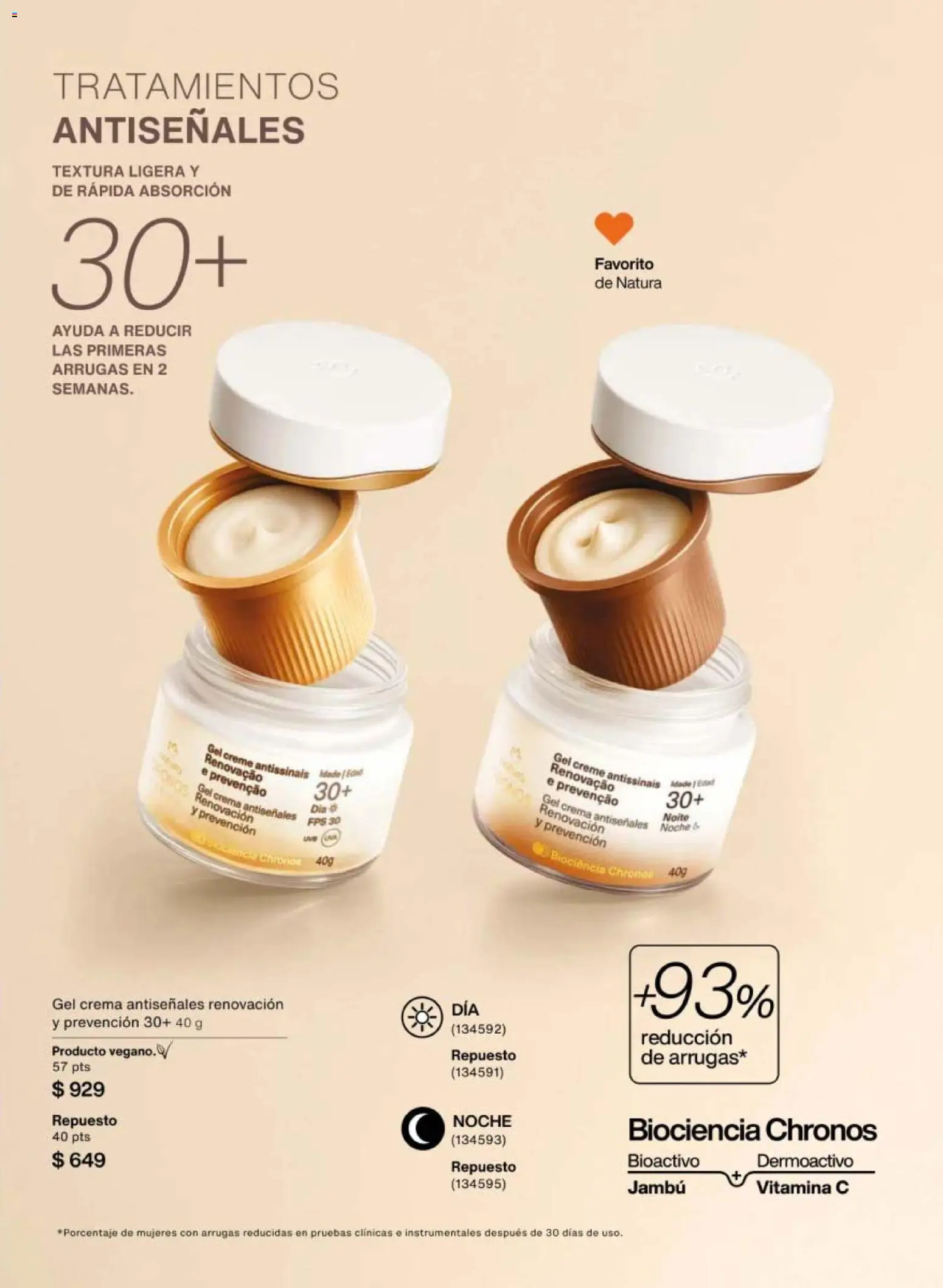 Nuevas ofertas de Natura válidas en toda la República Mexicana desde el 10.01.2026. ¡Encuentra las mejores ofertas en Natura campaña 2 2026! | Página: 109 | Productos: Crema