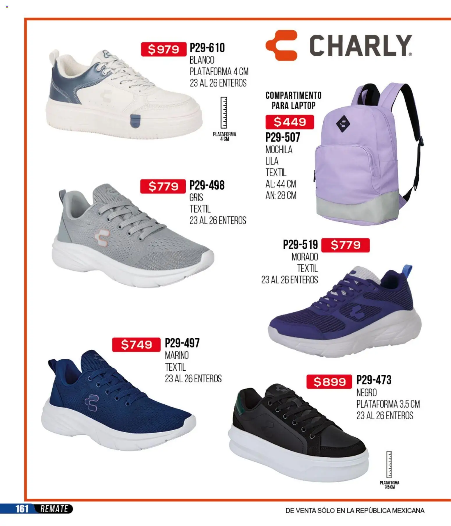 Nuevas ofertas de Cklass válidas en toda la República Mexicana desde el 16.02.2026. ¡Encuentra las mejores ofertas en Cklass catálogo Remate Ropa! | Página: 295 | Productos: Mochila