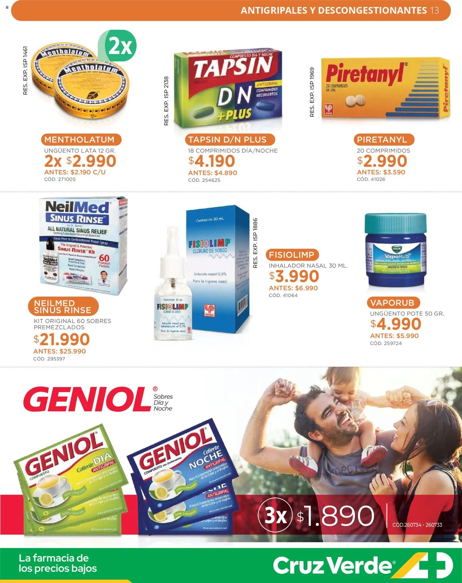 Cruz Verde - Ahorro Verano │ válido desde el 01.01.2026 | Página: 13 | Productos: Sal, Antigripal