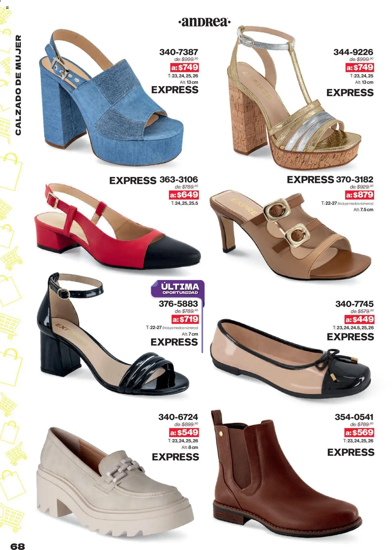 Nuevas ofertas de Andrea válidas en toda la República Mexicana desde el 10.08.2025. ¡Encuentra las mejores ofertas en Andrea - Catálogo Outlet! | Página: 68