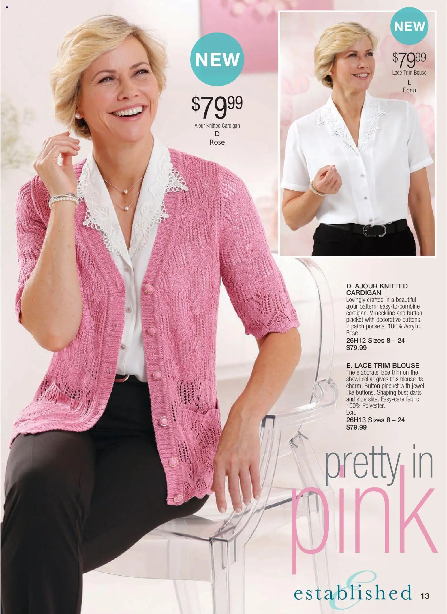 Innovations catalogue - valid from 07.01.2026 | Page: 25 | Products: Blouse, Shawl, Cardigan