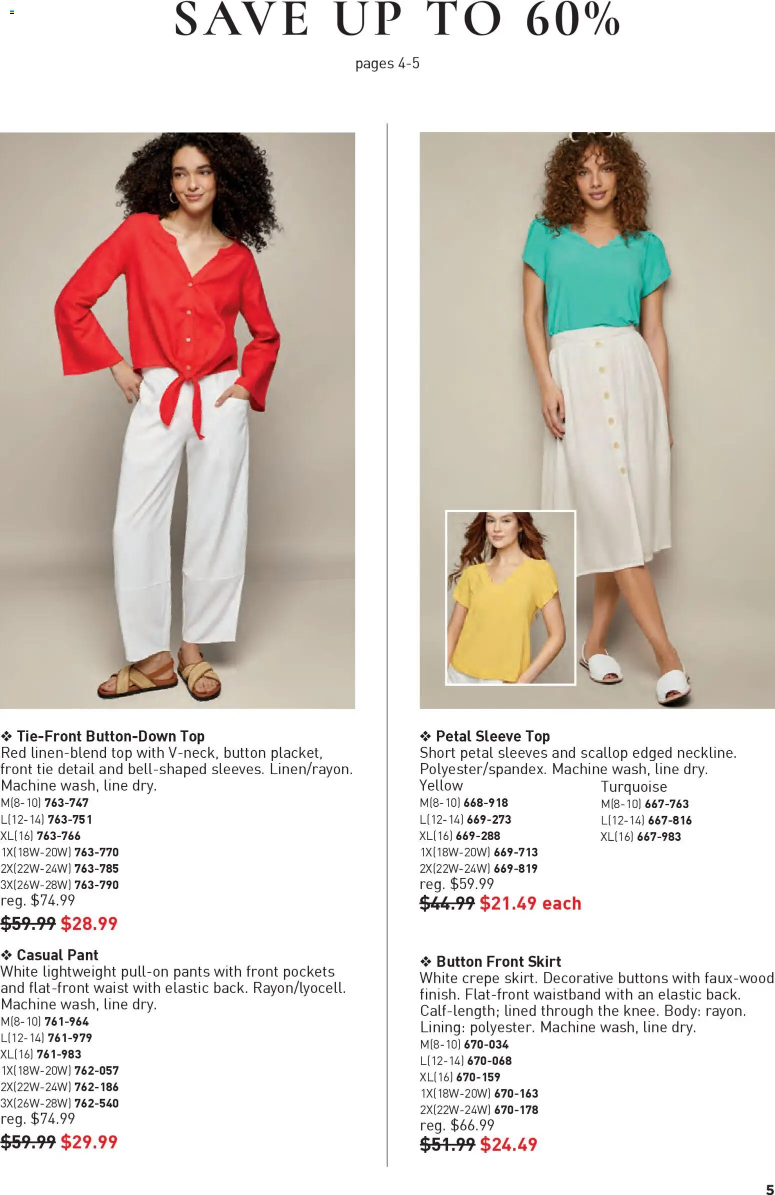 Avon flyer valid from 01.01.2026 | Page: 5 | Products: Skirt, Pants