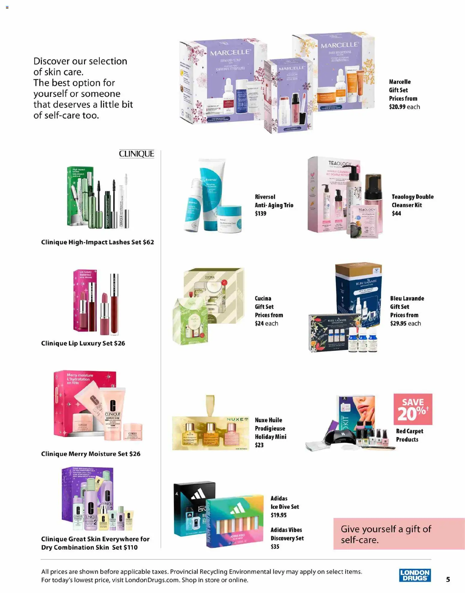 London Drugs flyer valid from 12.11.2025 | Page: 5 | Products: Carpet