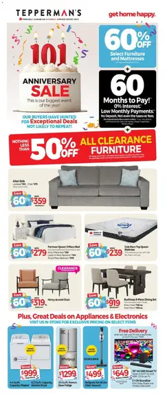 Preview of Tepperman's weekly flyer / circulaire from shop Tepperman's valid from 13.03.2026