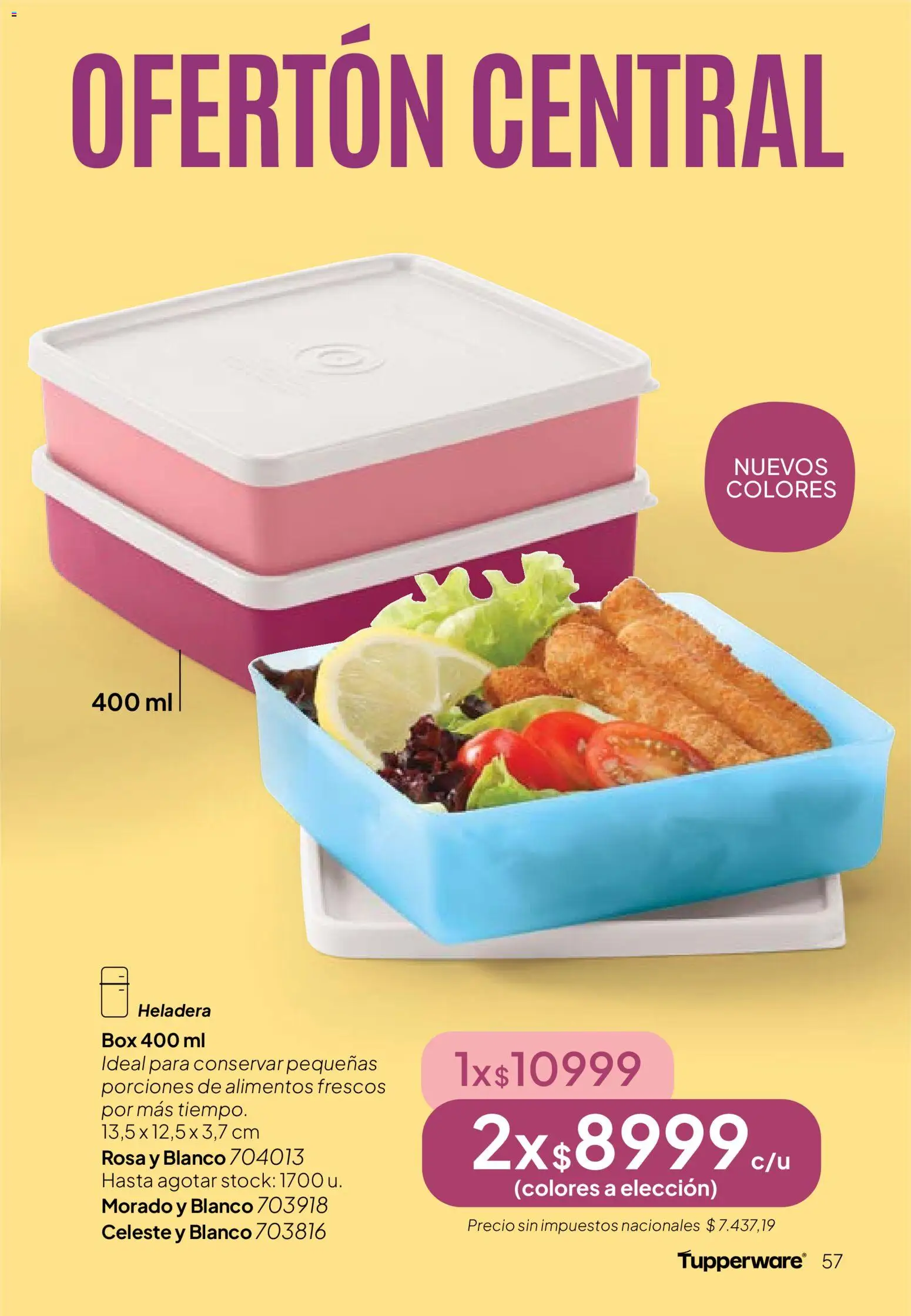 Tupperware Folleto │ válido desde el 24.11.2025 | Página: 58 | Productos: Heladera