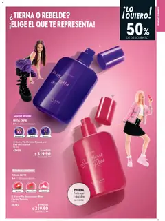 Vista previa de Oriflame campaña 5 2026, nuevo folleto de la tienda, válido en México a partir del 28.03.2026 | Página: 47 | Productos: Agua, Mermelada, Té, Eau de toilette