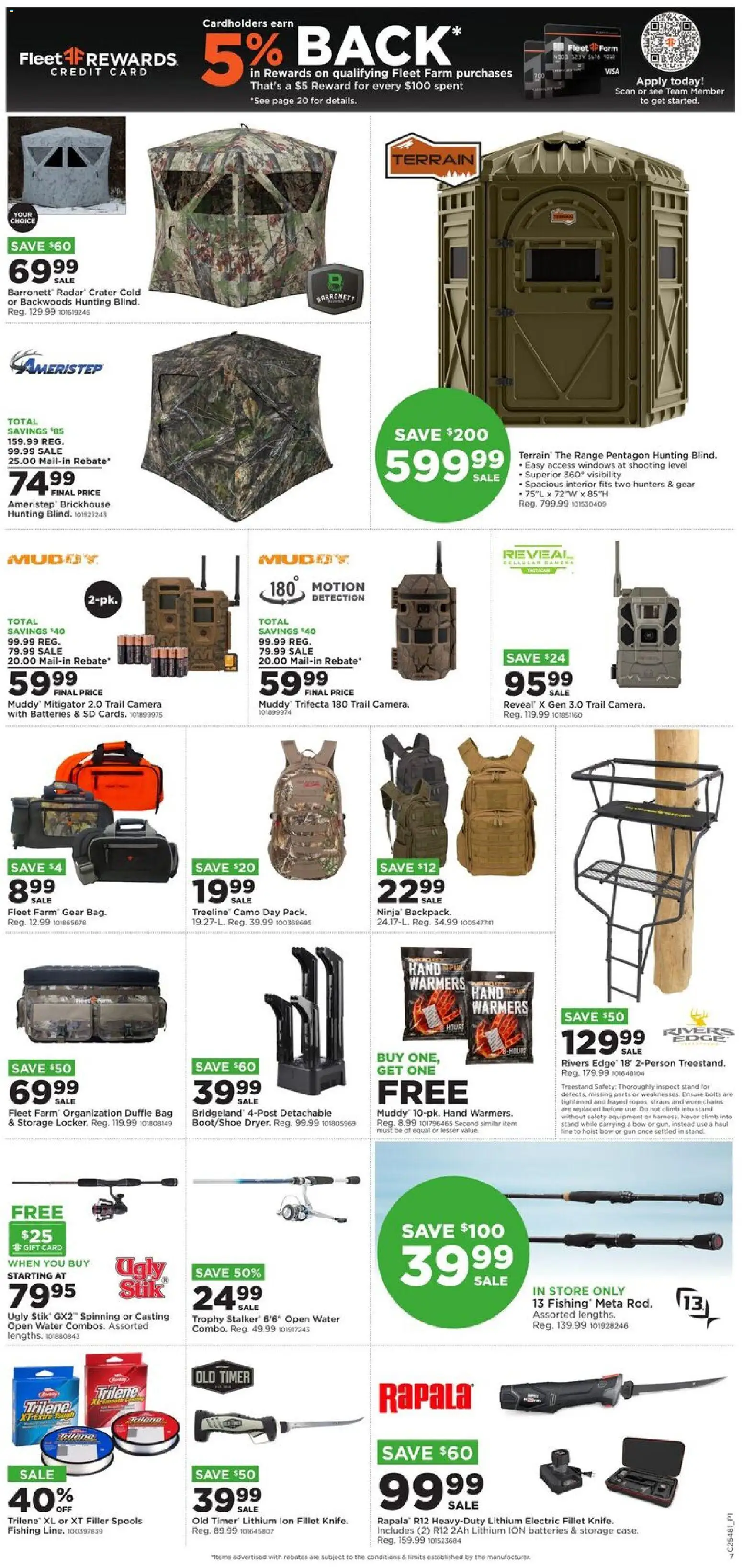Mills Fleet Farm Black Friday - valid from 26.11.2025 | Page: 9 | Products: Bolts, Water, Camera, Bag