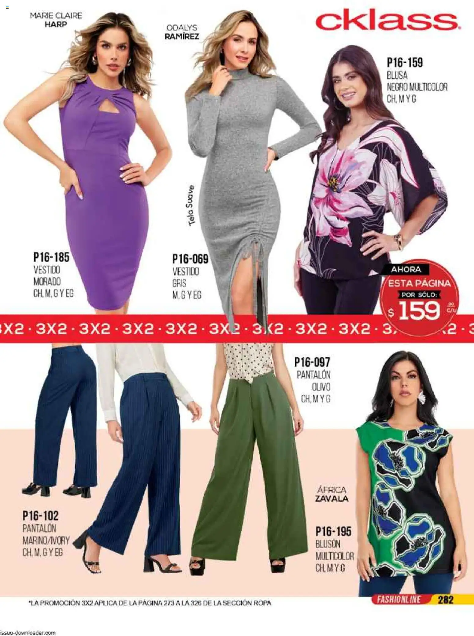 Nuevas ofertas de Cklass válidas en toda la República Mexicana desde el 31.10.2025. ¡Encuentra las mejores ofertas en Cklass catálogo Super Rebajas Ropa! | Página: 285 | Productos: Blusa, Ropa, Vestido