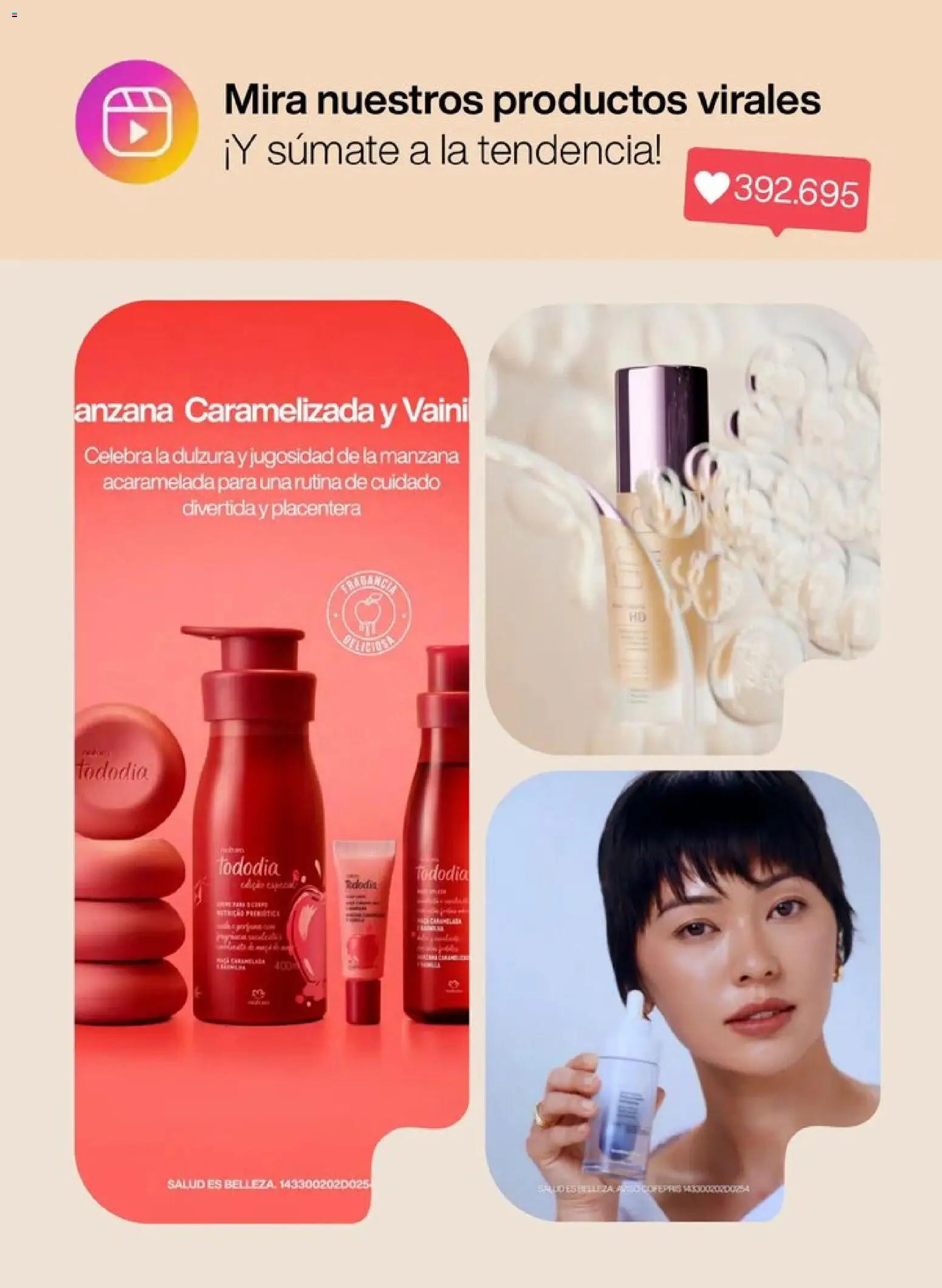 Nuevas ofertas de Natura válidas en toda la República Mexicana desde el 20.12.2025. ¡Encuentra las mejores ofertas en Natura campaña 1 2026! | Página: 6 | Productos: Manzana, Fragancia