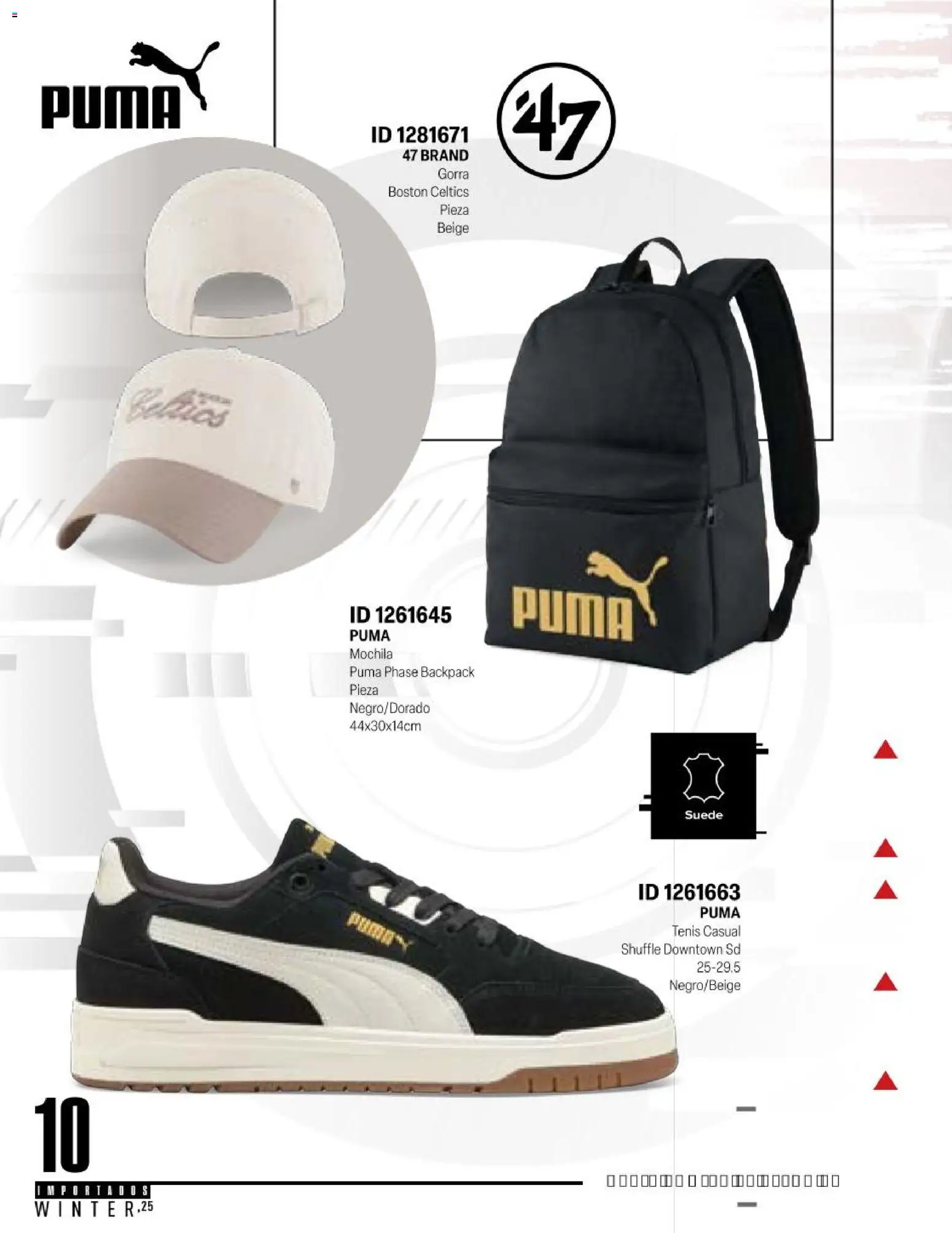 Nuevas ofertas de Price Shoes válidas en toda la República Mexicana desde el 11.11.2025. ¡Encuentra las mejores ofertas en Price Shoes catálogo Importados Winter 2025  ! | Página: 10 | Productos: Tenis, Gorra, Mochila