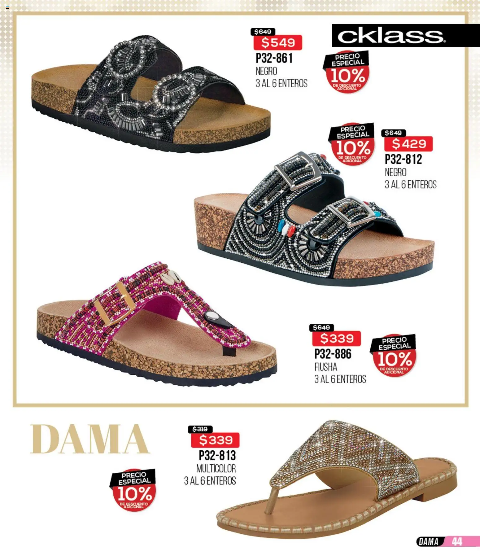 Nuevas ofertas de Cklass válidas en toda la República Mexicana desde el 02.01.2026. ¡Encuentra las mejores ofertas en Cklass catálogo Rebajas de Inicio de Año Ropa! | Página: 280