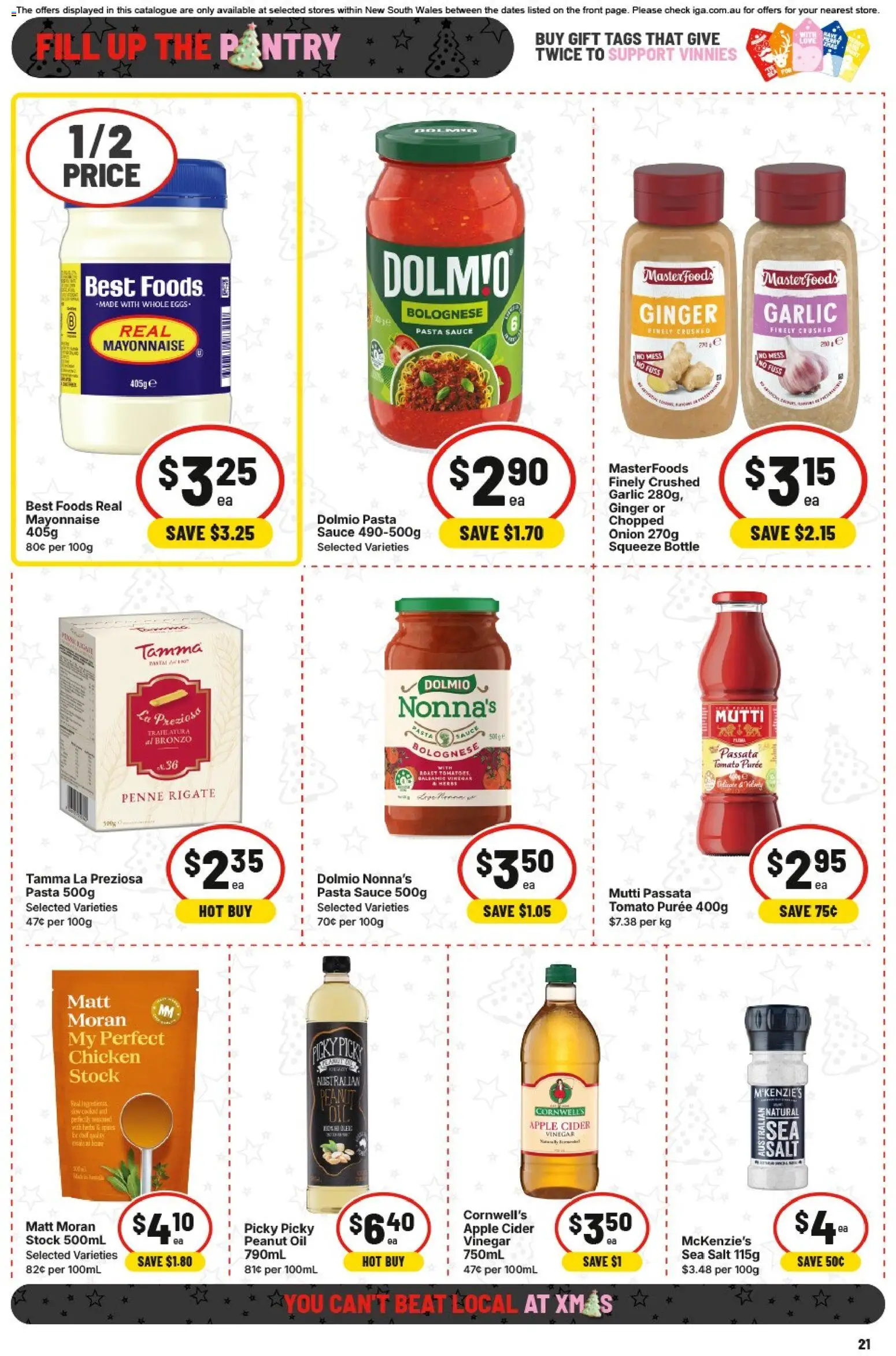 IGA catalogue - valid from 26.11.2025 | Page: 20 | Products: Oil, Ginger, Garlic, Vinegar