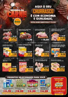 Bretas - Ofertas Carne e Horti - Pré-Visualização do folheto da loja Bretas, válido de 27.10.2025