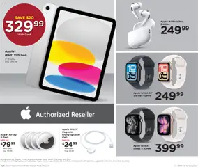 Preview of Fred Meyer weekly ads valid from 10.12.2025 | Page: 9 | Products: Watch, Cable, Ipad