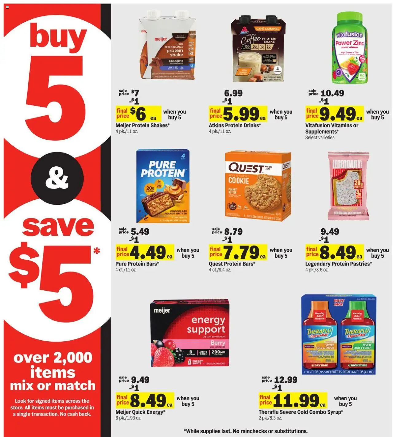 Meijer Weekly Ad - MI - valid from 15.10.2025 | Page: 15 | Products: Zinc, Butter, Coffee, Chocolate