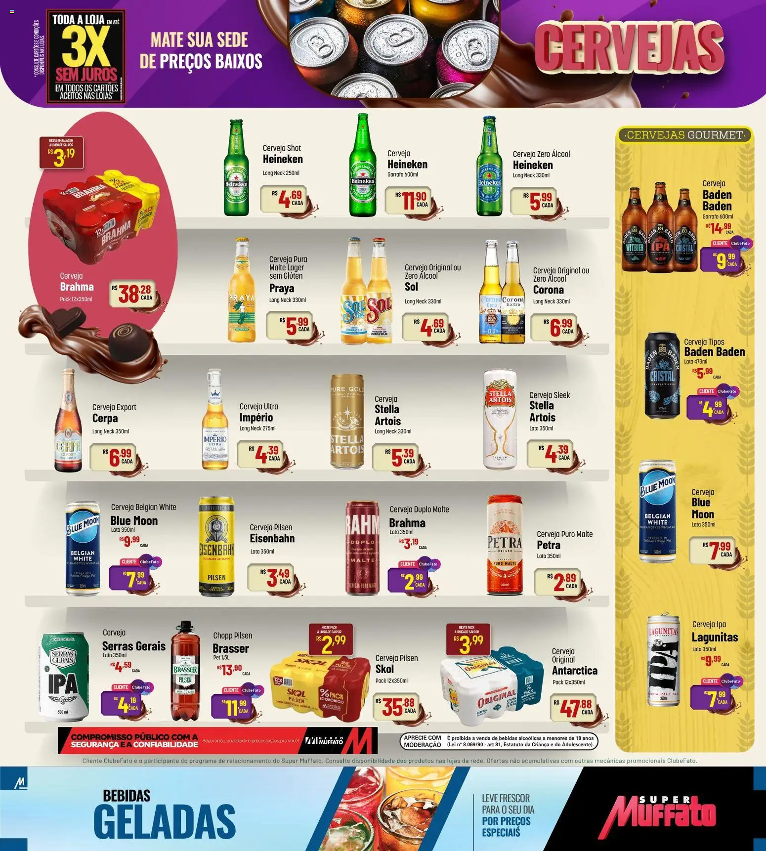 Super Muffato Folheto - válido de 05.03.2026 | Página: 11 | Produtos: Eisenbahn, Cerveja, Heineken