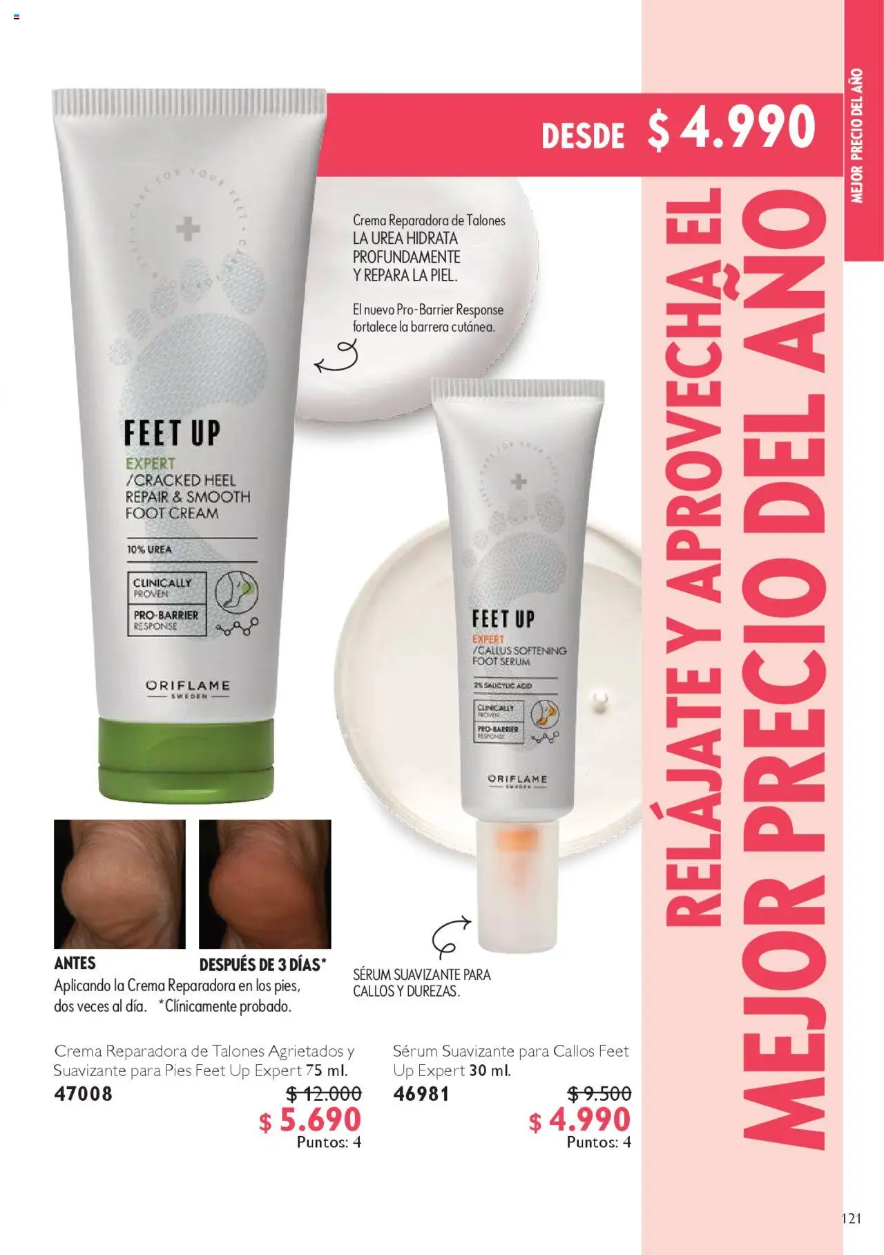 Oriflame catálogo │ válido desde el 04.10.2025 | Página: 121 | Productos: Suavizante, Crema, Serum