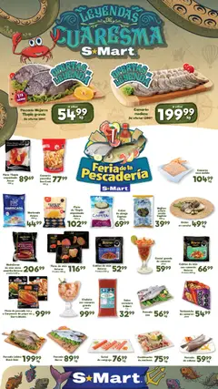 Vista previa de S-Mart folleto Ofertas de feria Reynosa, nuevo folleto de la tienda, válido en México a partir del 20.02.2026