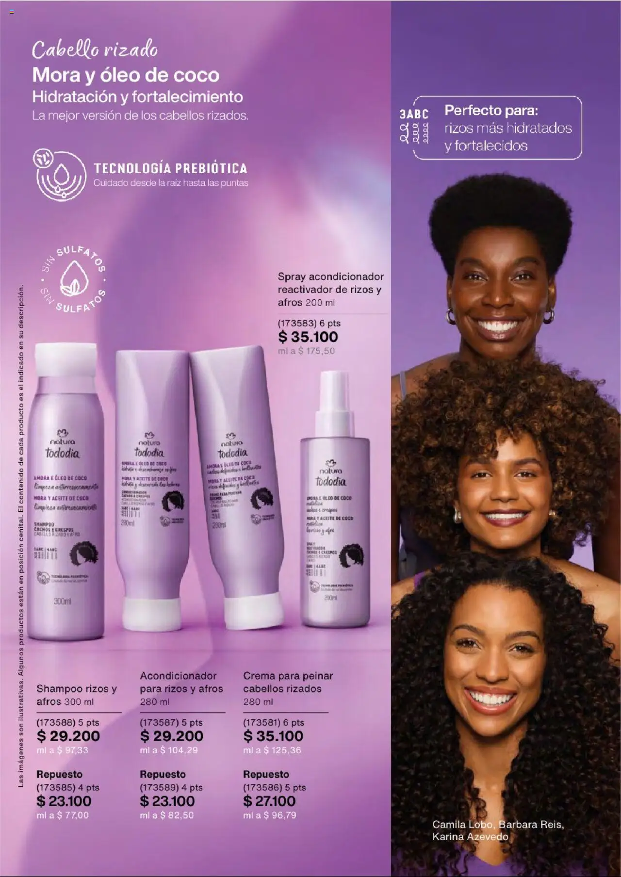 Natura revista - valida desde el 14.08.2025 | Página: 152 | Productos: Crema, Coco, Acondicionador, Aceite