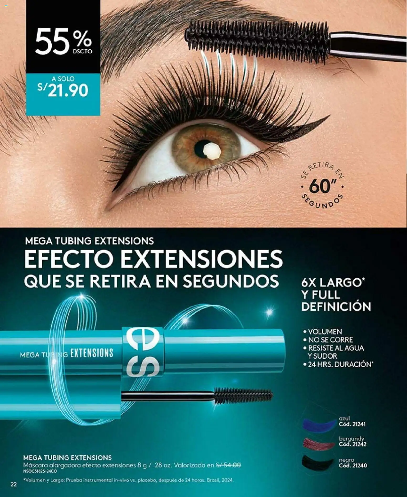 Catálogo Ésika válido desde 31.01.2026 | Página: 22 | Productos: Máscara