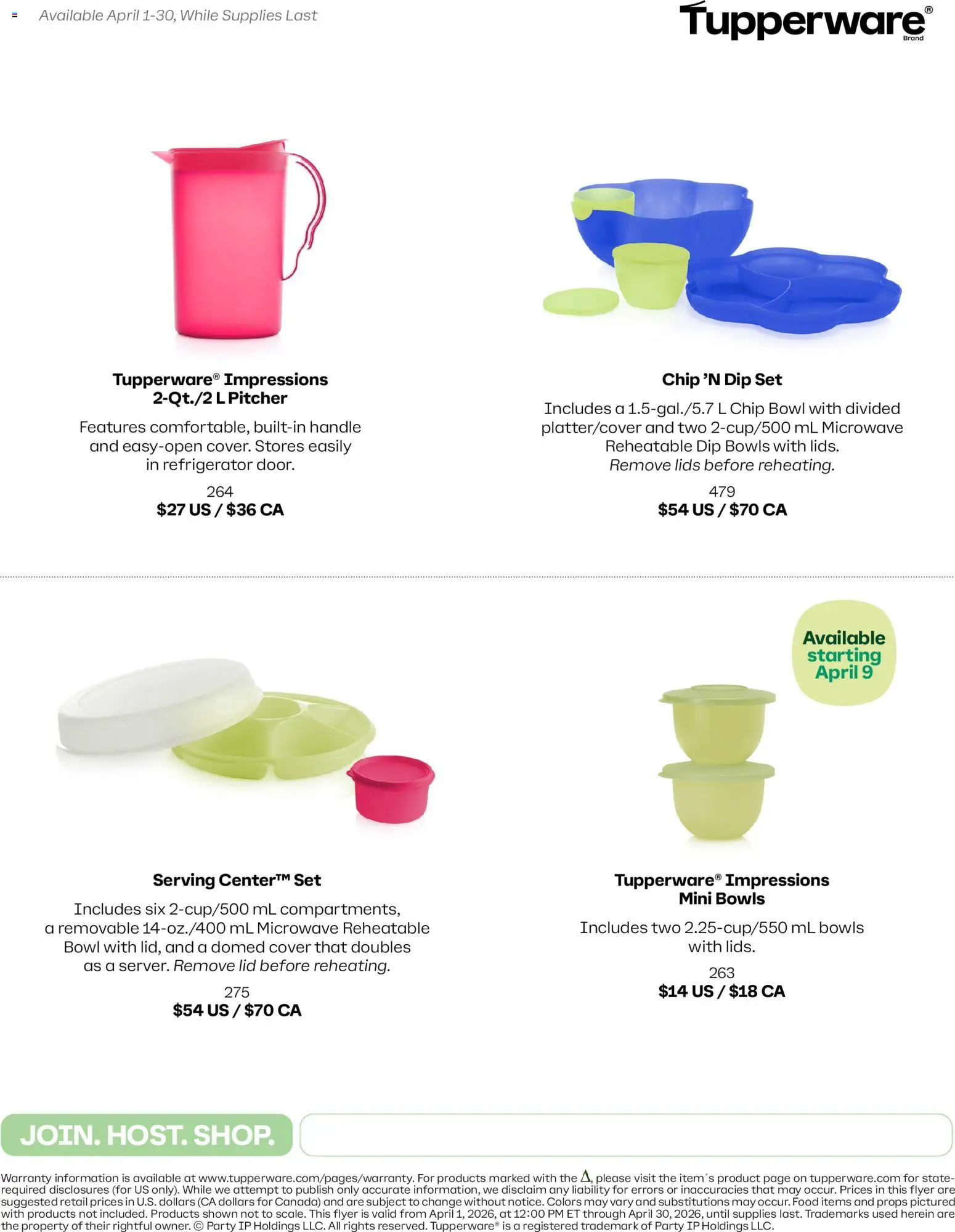 Tupperware flyer valid from 01.04.2026 | Page: 2