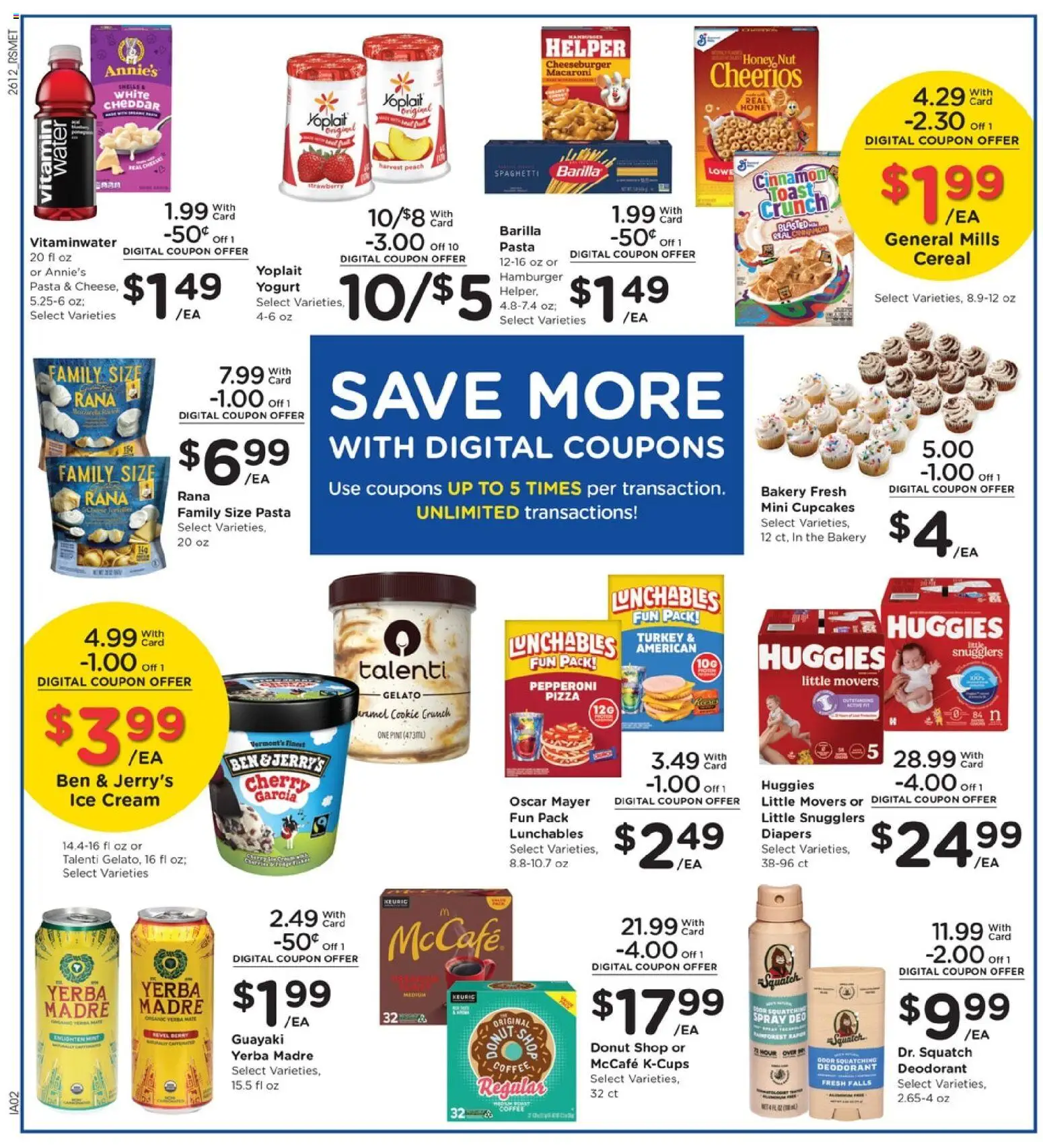 Pick ‘n Save Weekly Ad - valid from 22.04.2026 | Page: 6 | Products: Bakery, Deodorant, Cream, Ice cream