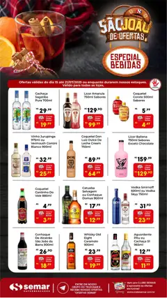 Semar Supermercado - Ofertas da semana - Pré-Visualização do folheto da loja Semar Supermercado, válido de 15.07.2025