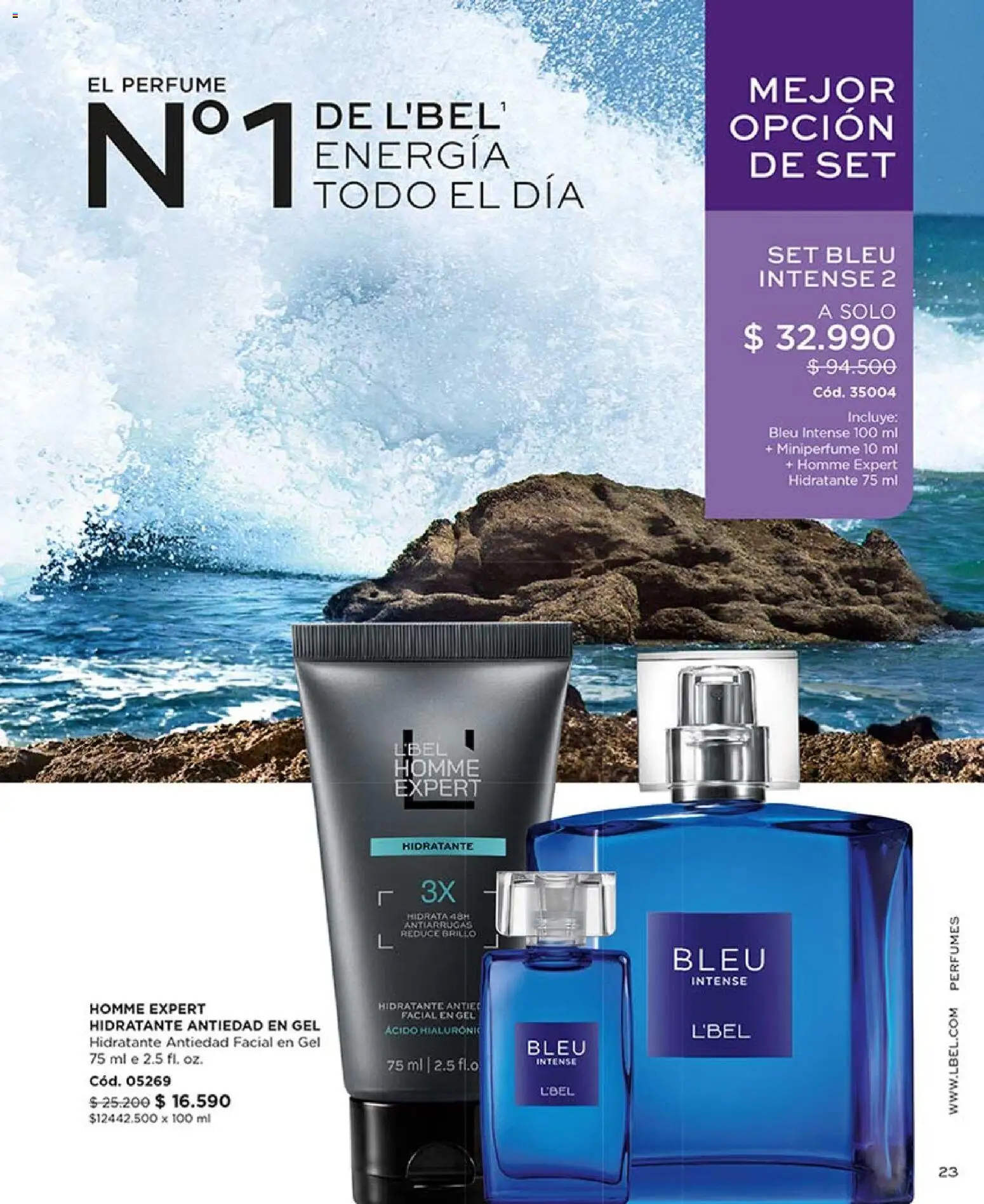 Catálogo L'Bel Campaña 6 │ válido desde el 31.03.2026 | Página: 23 | Productos: Brillo, Perfume