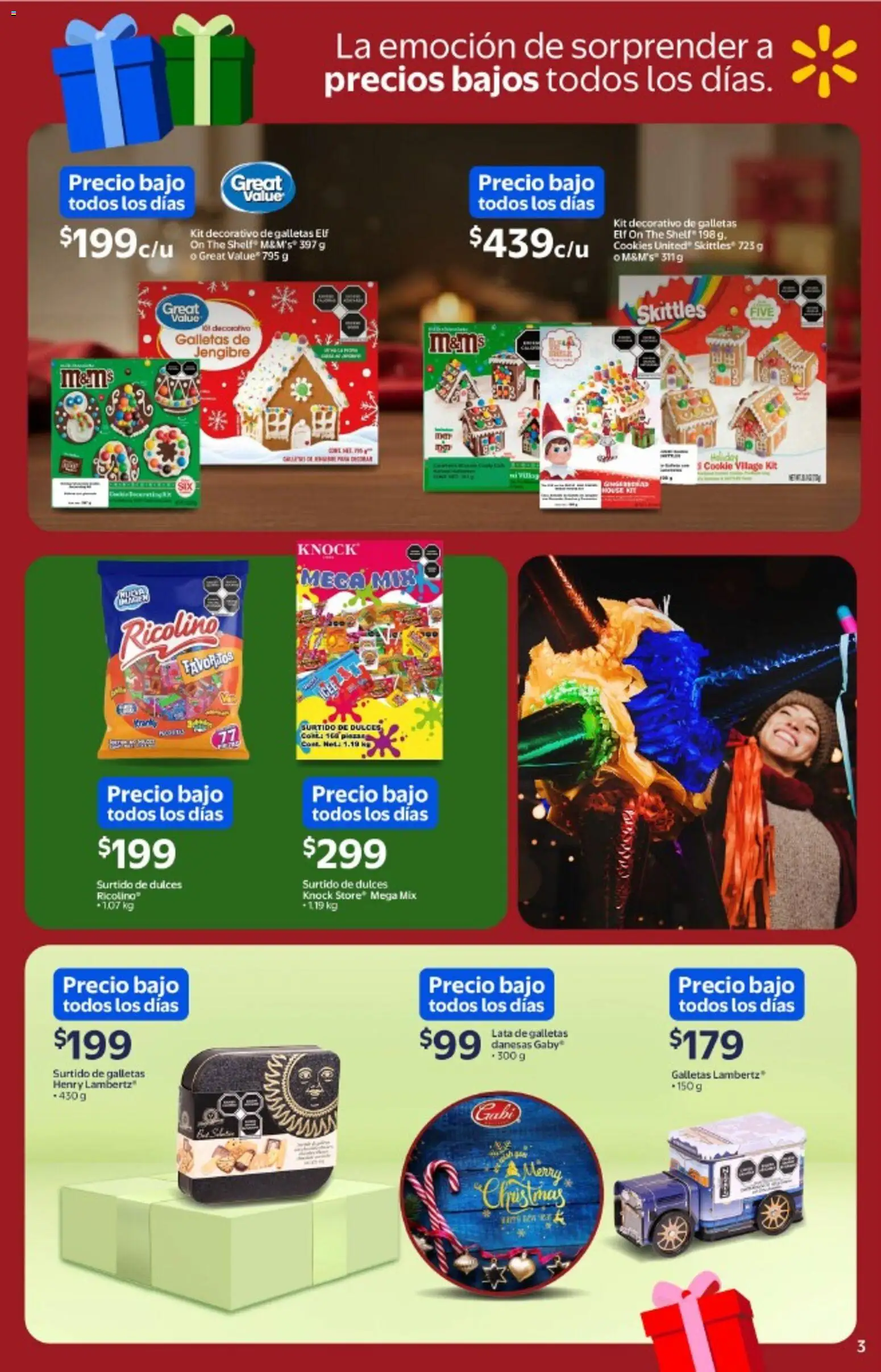 Nuevas ofertas de Walmart válidas en toda la República Mexicana desde el 26.11.2025. ¡Encuentra las mejores ofertas en Walmart folleto! | Página: 3