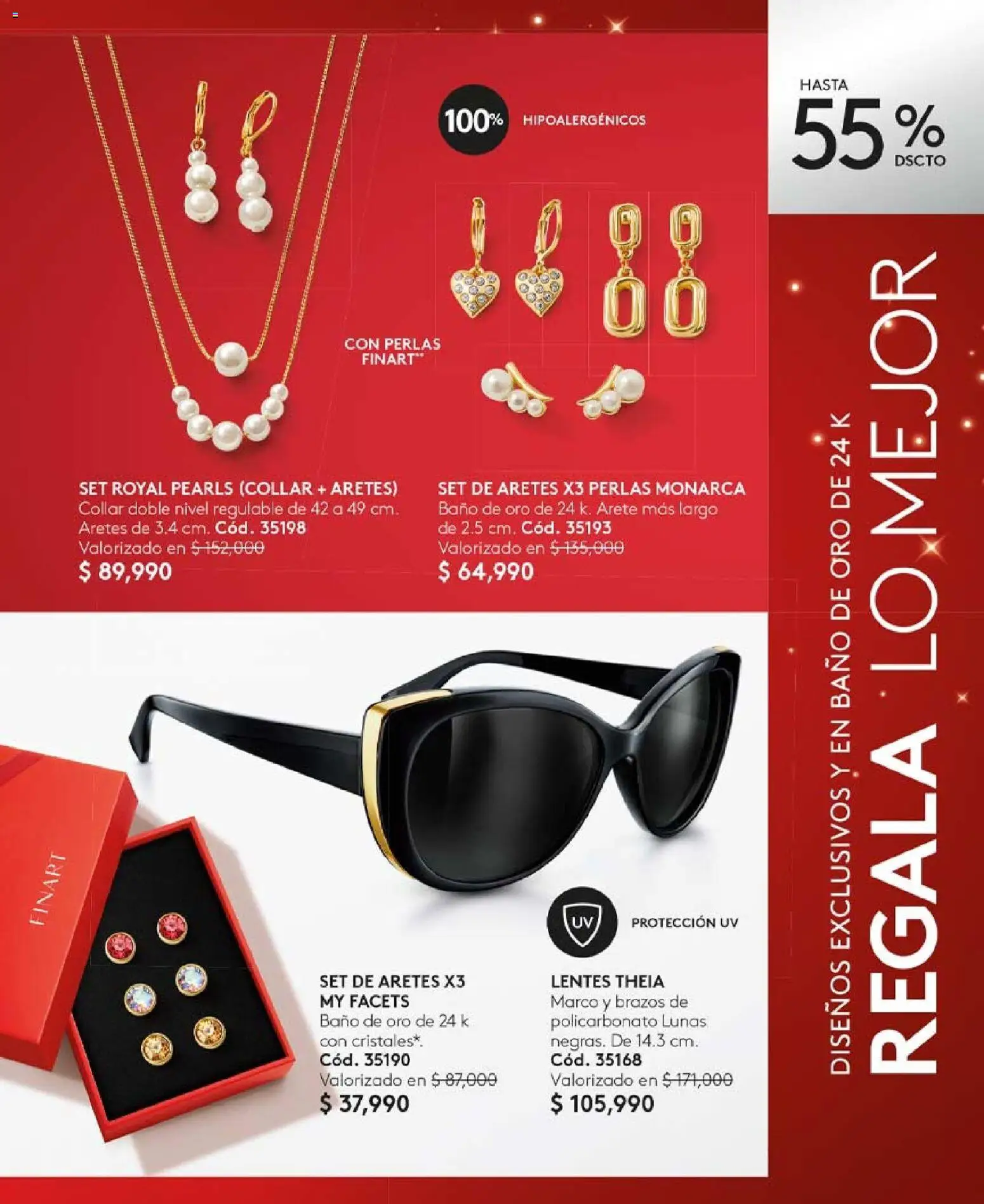 Ésika revista - valida desde el 03.11.2025 | Página: 89 | Productos: Aretes, Baño, Collar