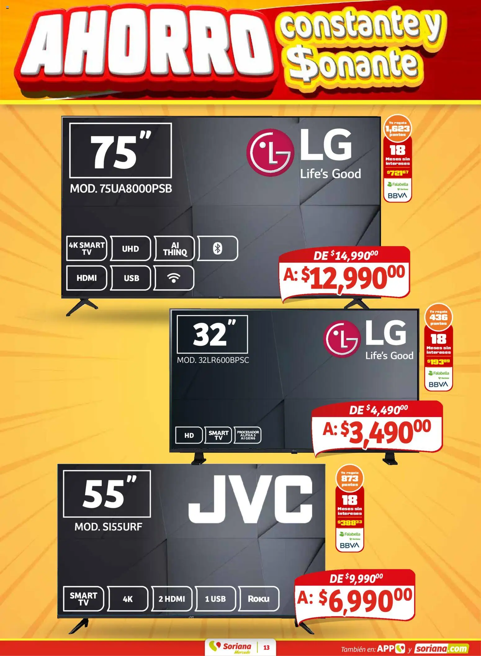 Nuevas ofertas de Soriana válidas en toda la República Mexicana desde el 15.01.2026. ¡Encuentra las mejores ofertas en Soriana - Pesito Valedor Mercado: Edo Mex, Valle De México, Gro, Hgo, Mor, Pue, Qto, Tlax, Ver! | Página: 21 | Productos: Usb, Té