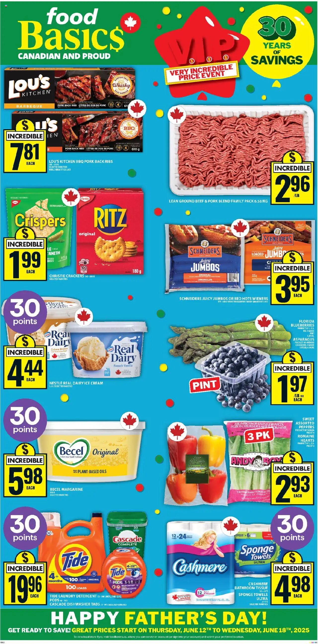 Food Basics flyer valid from 12.06.2025 | Page: 1