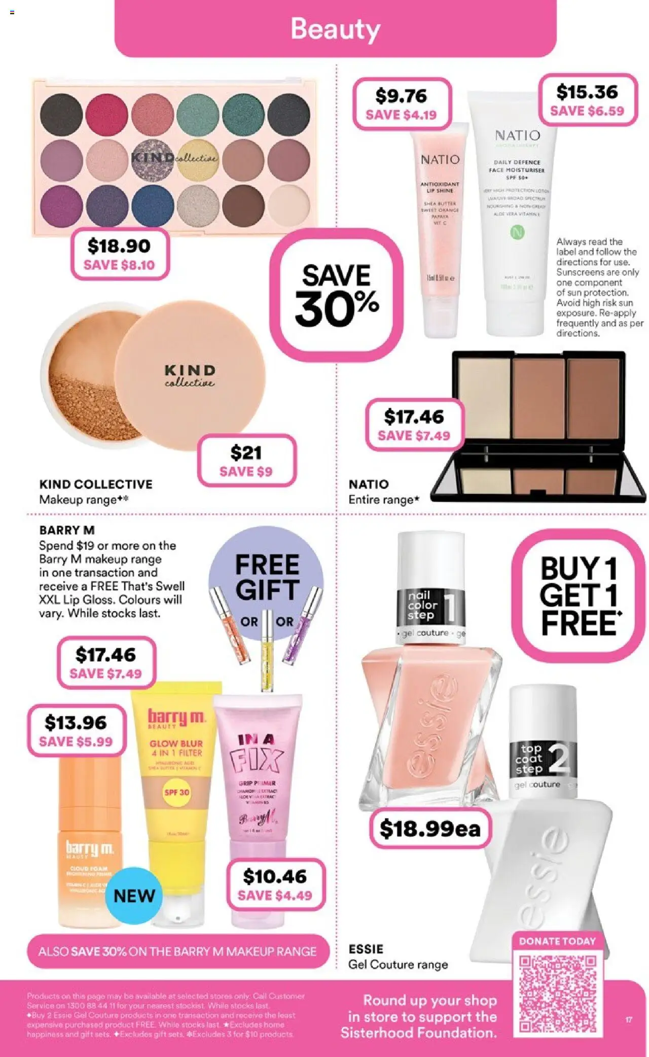Priceline Pharmacy catalogue - valid from 25.09.2025 | Page: 17 | Products: Lotion, Moisturiser, Makeup, Coat