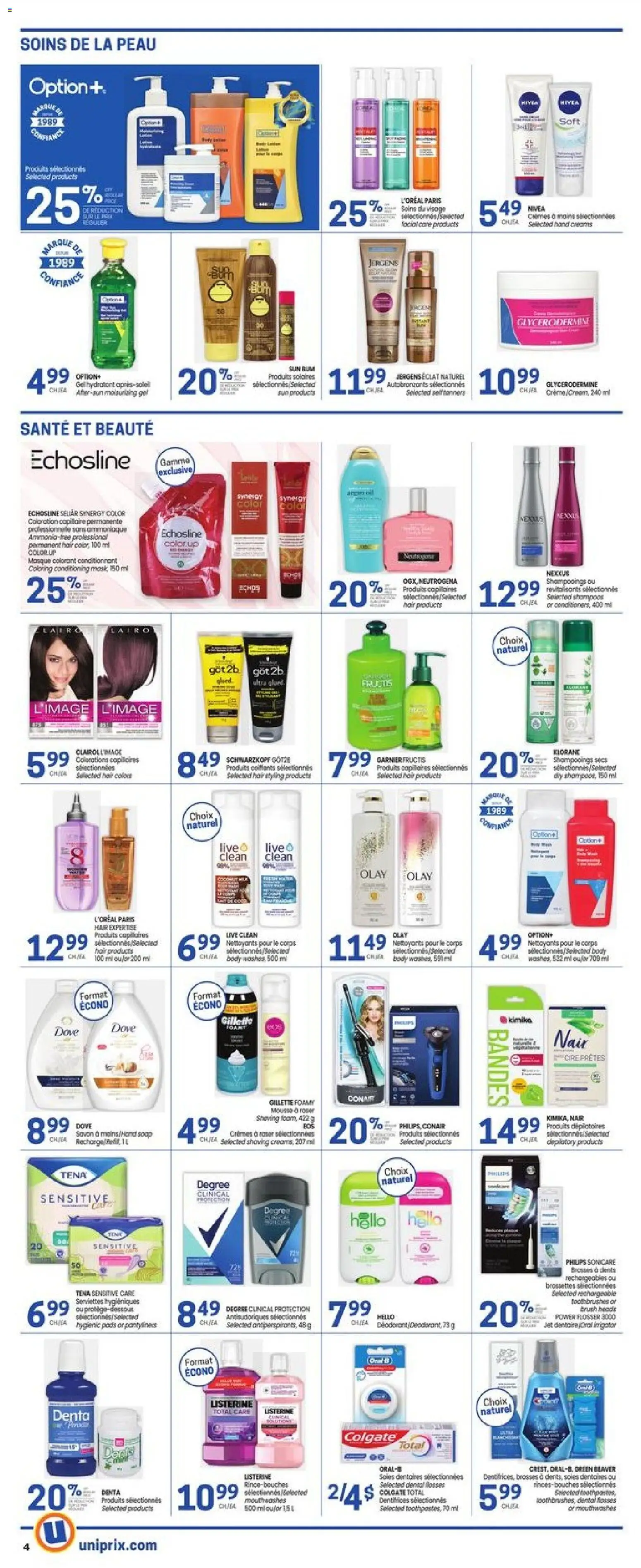 Uniprix flyer valid from 22.01.2026 | Page: 5 | Products: Soap, Deodorant