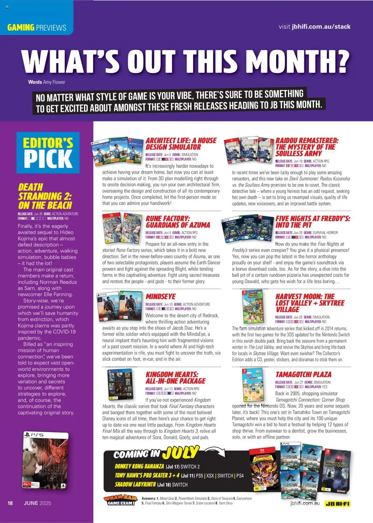 JB Hi-Fi catalogue - valid from 01.06.2025 | Page: 18 | Products: Shelf, Date, Game