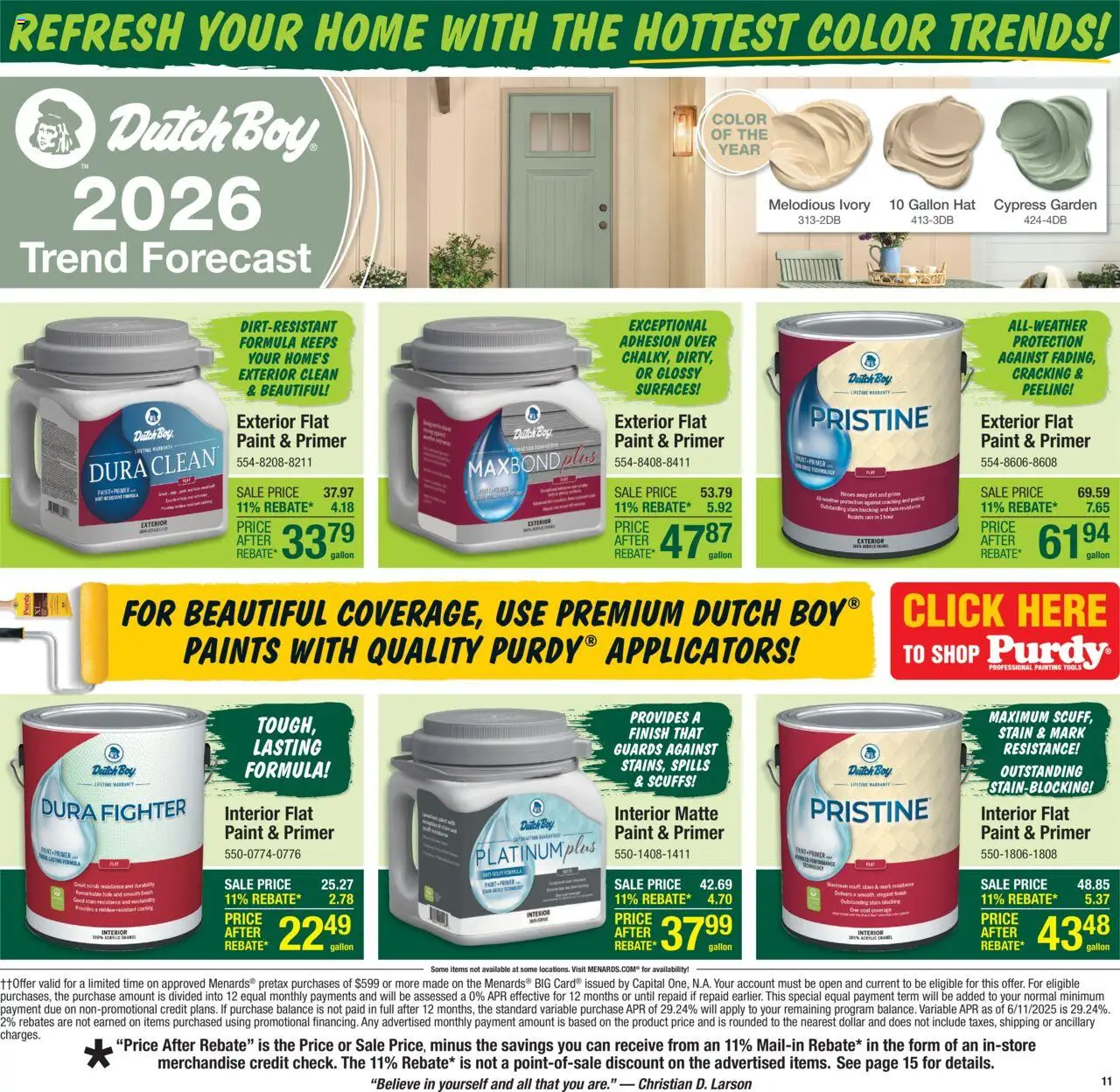 Menards - Weekly Ad - valid from 10.09.2025 | Page: 16 | Products: Peeling, Hat