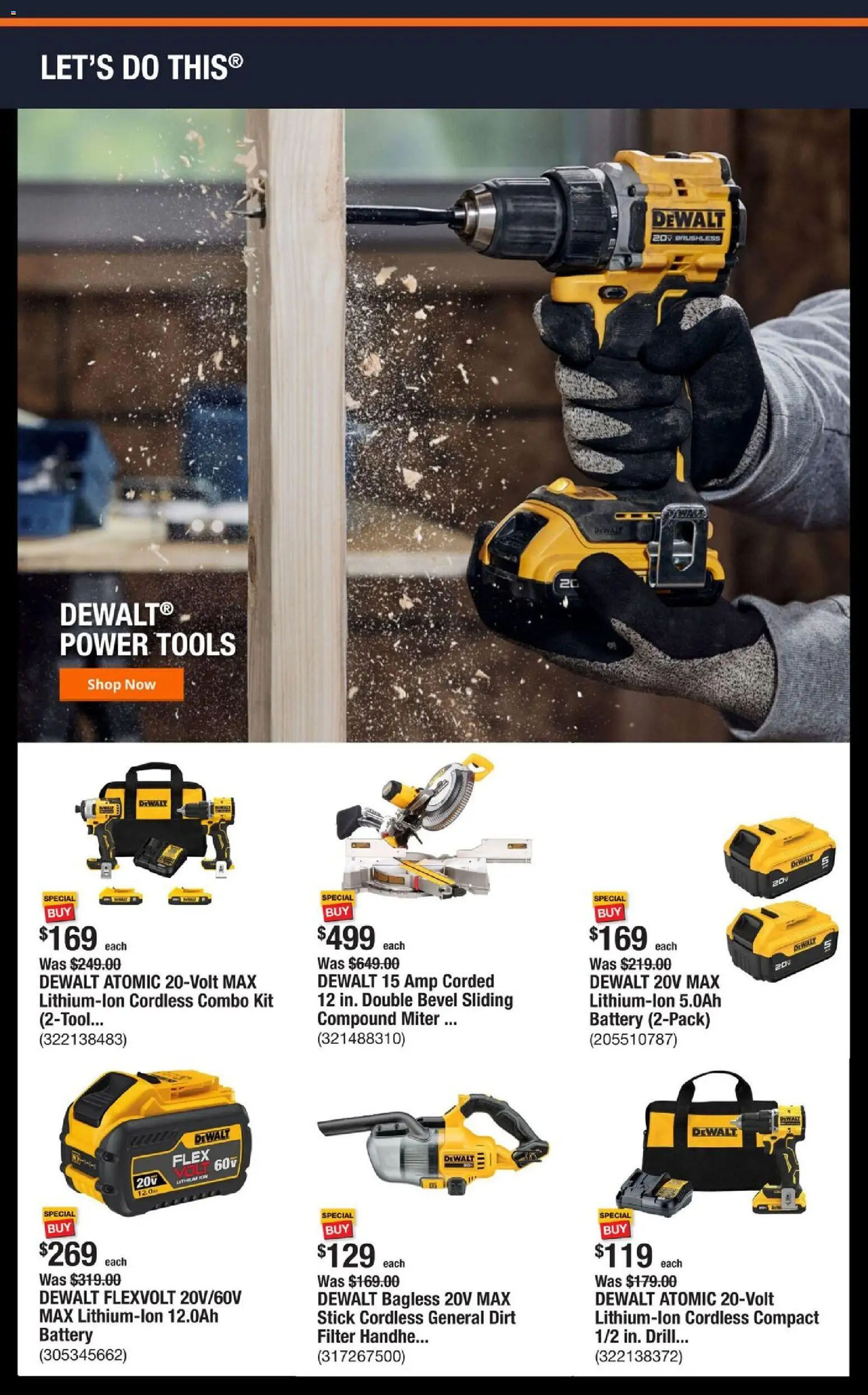 Home Depot Shop Pro Ad - FL - valid from 03.11.2025 | Page: 3
