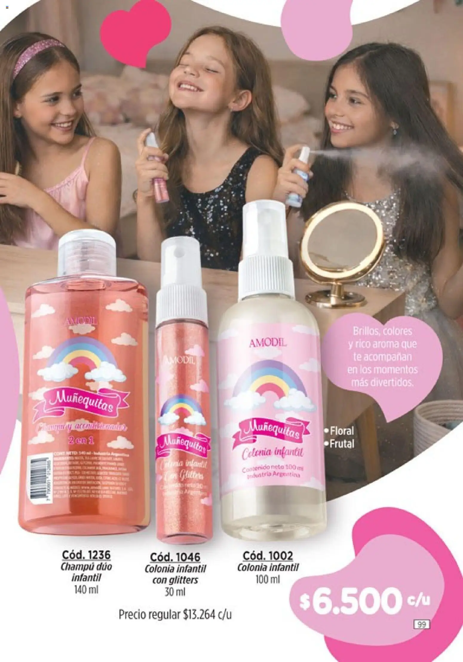 Catálogo Amodil Campaña 6 │ válido desde el 04.03.2026 | Página: 99 | Productos: Champú, Glitter, Té