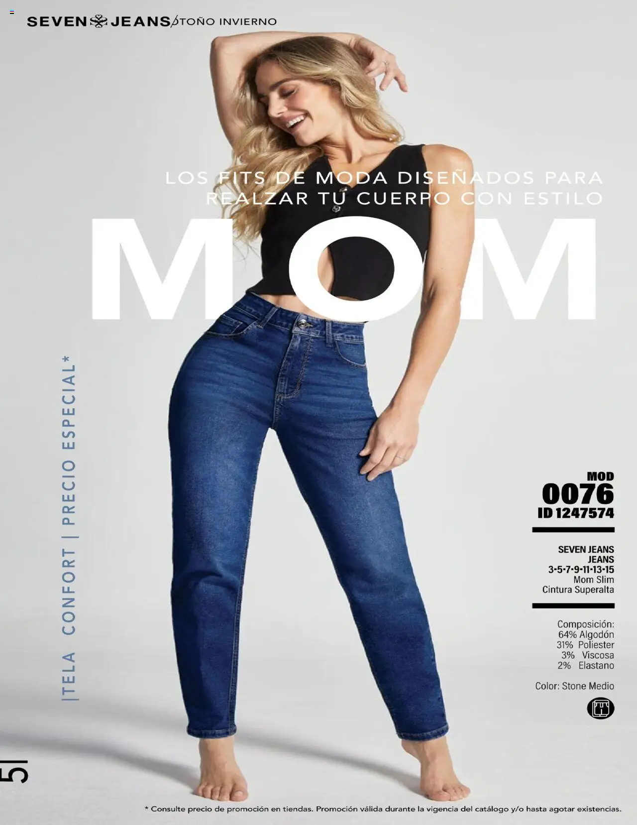 Nuevas ofertas de Price Shoes válidas en toda la República Mexicana desde el 23.07.2025. ¡Encuentra las mejores ofertas en Price Shoes - Catálogo Seven Jeans! | Página: 5 | Productos: Algodón