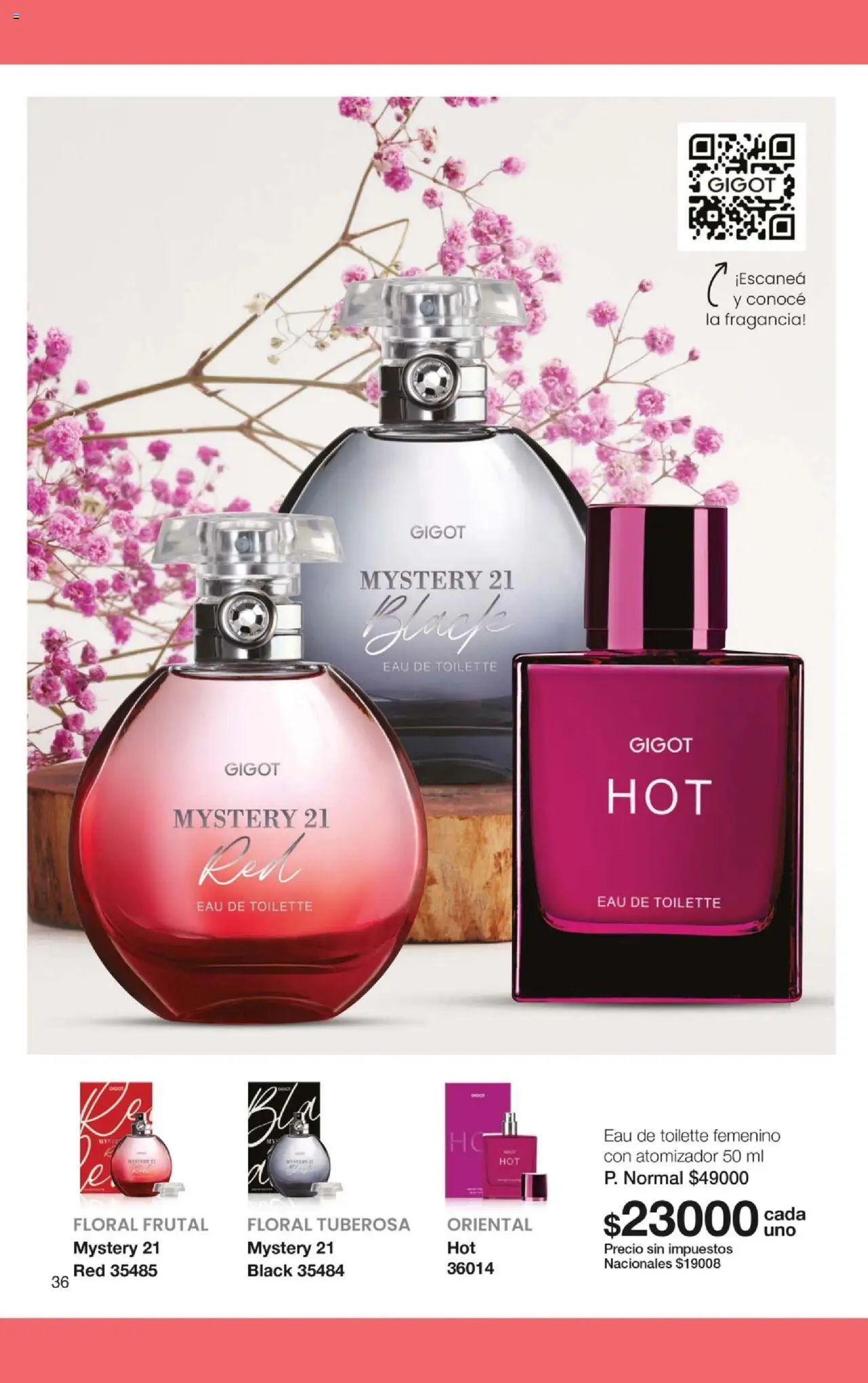 Gigot catálogo │ válido desde el 01.10.2025 | Página: 54 | Productos: Fragancia, Eau de toilette