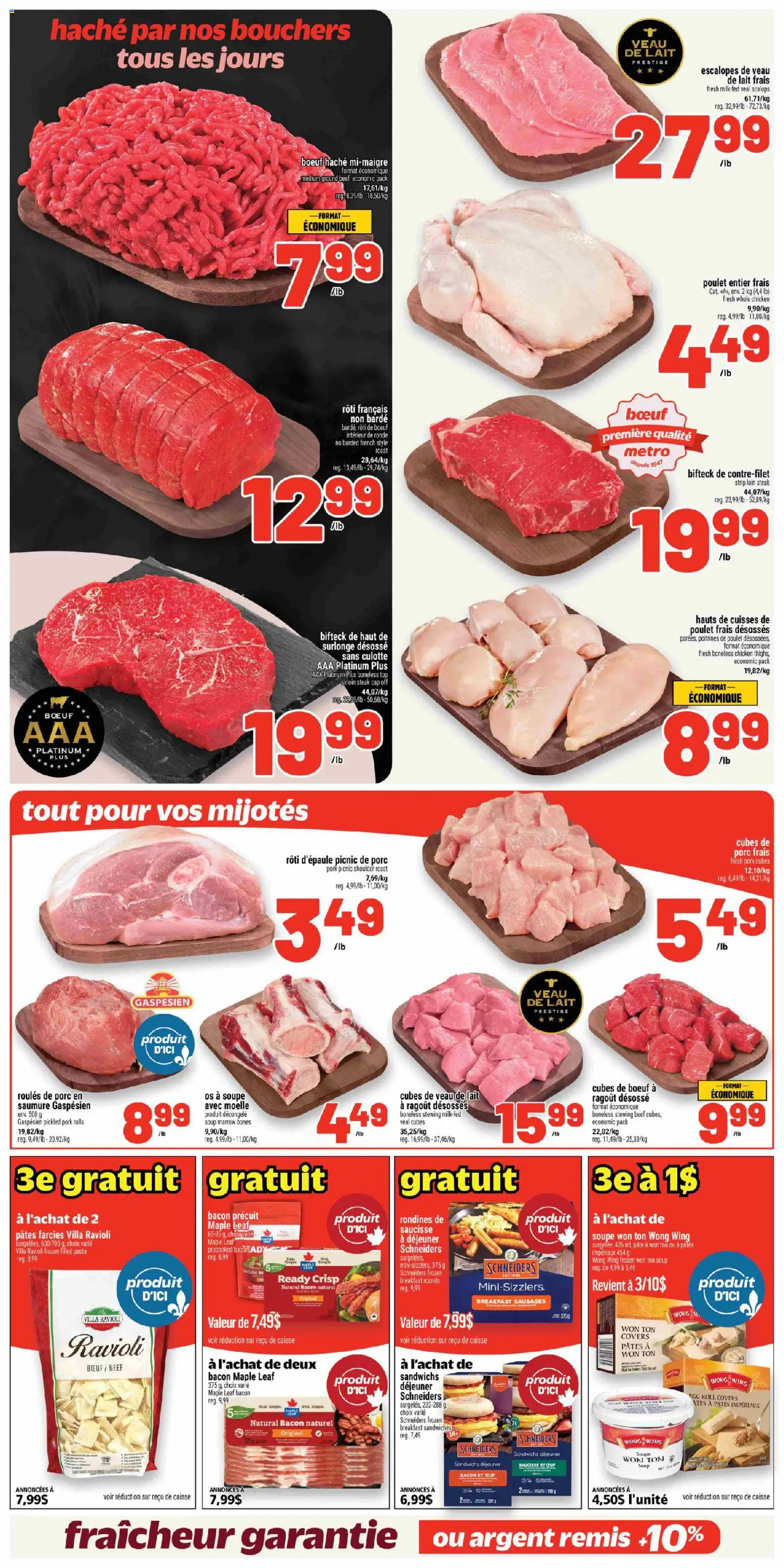 Metro flyer valid from 15.01.2026 | Page: 8 | Products: Pasta, Cap, Chicken, Pork