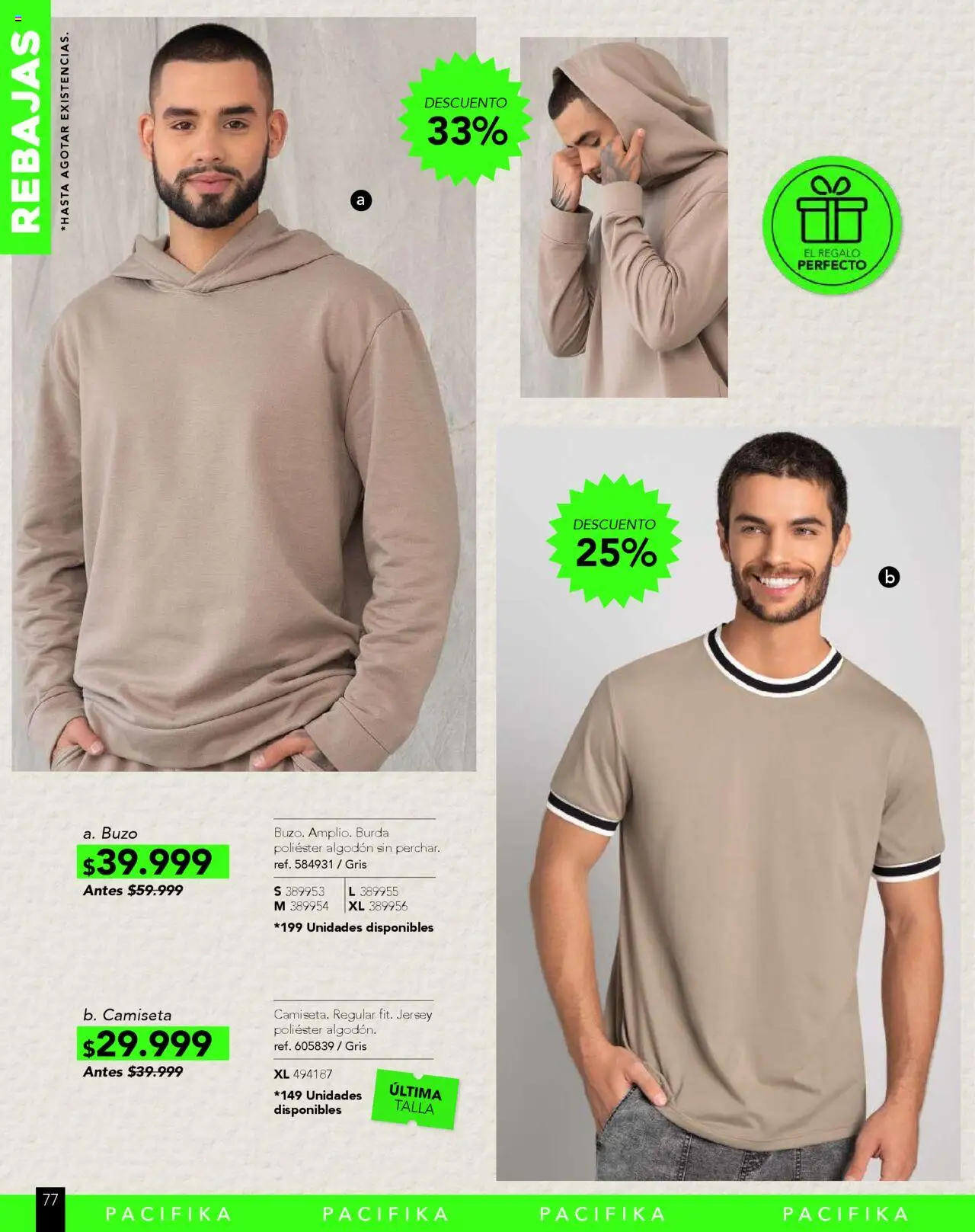 Pacifika revista - valida desde el 25.09.2025 | Página: 284 | Productos: Algodón, Buzo, Camiseta