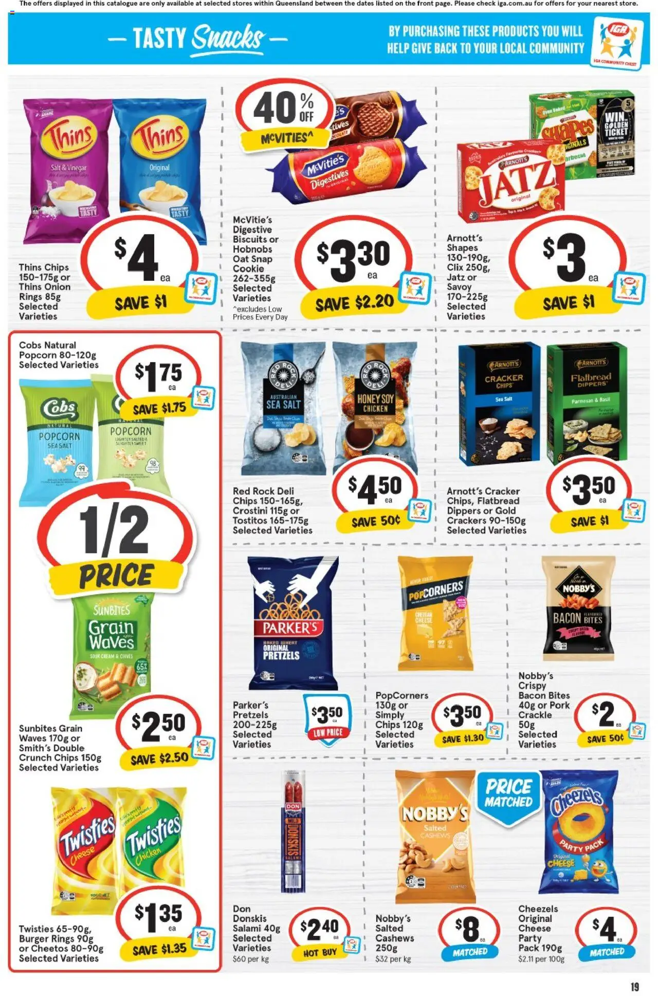 IGA catalogue - valid from 06.08.2025 | Page: 15 | Products: Box, Milk, Dairy, Fruits