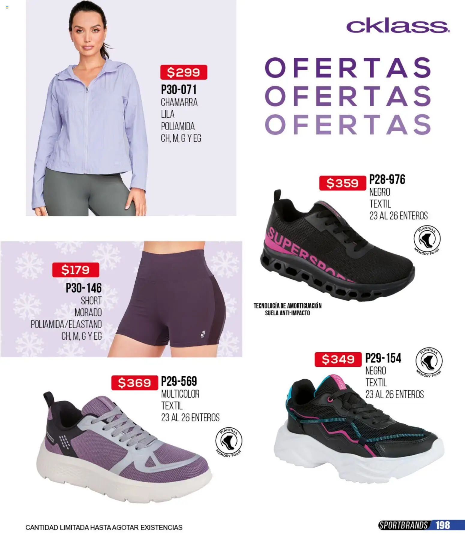 Nuevas ofertas de Cklass válidas en toda la República Mexicana desde el 12.01.2026. ¡Encuentra las mejores ofertas en Cklass catálogo Mega Ofertas Ropa! | Página: 362 | Productos: Chamarra, Short