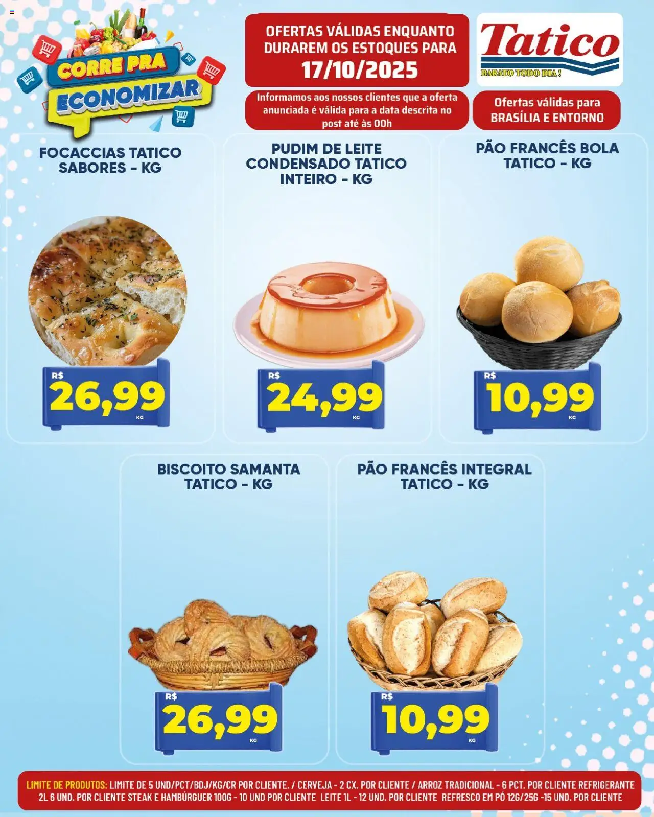 Tatico Folheto - válido de 18.10.2025 | Página: 29 | Produtos: Biscoito, Leite, Pão, Arroz